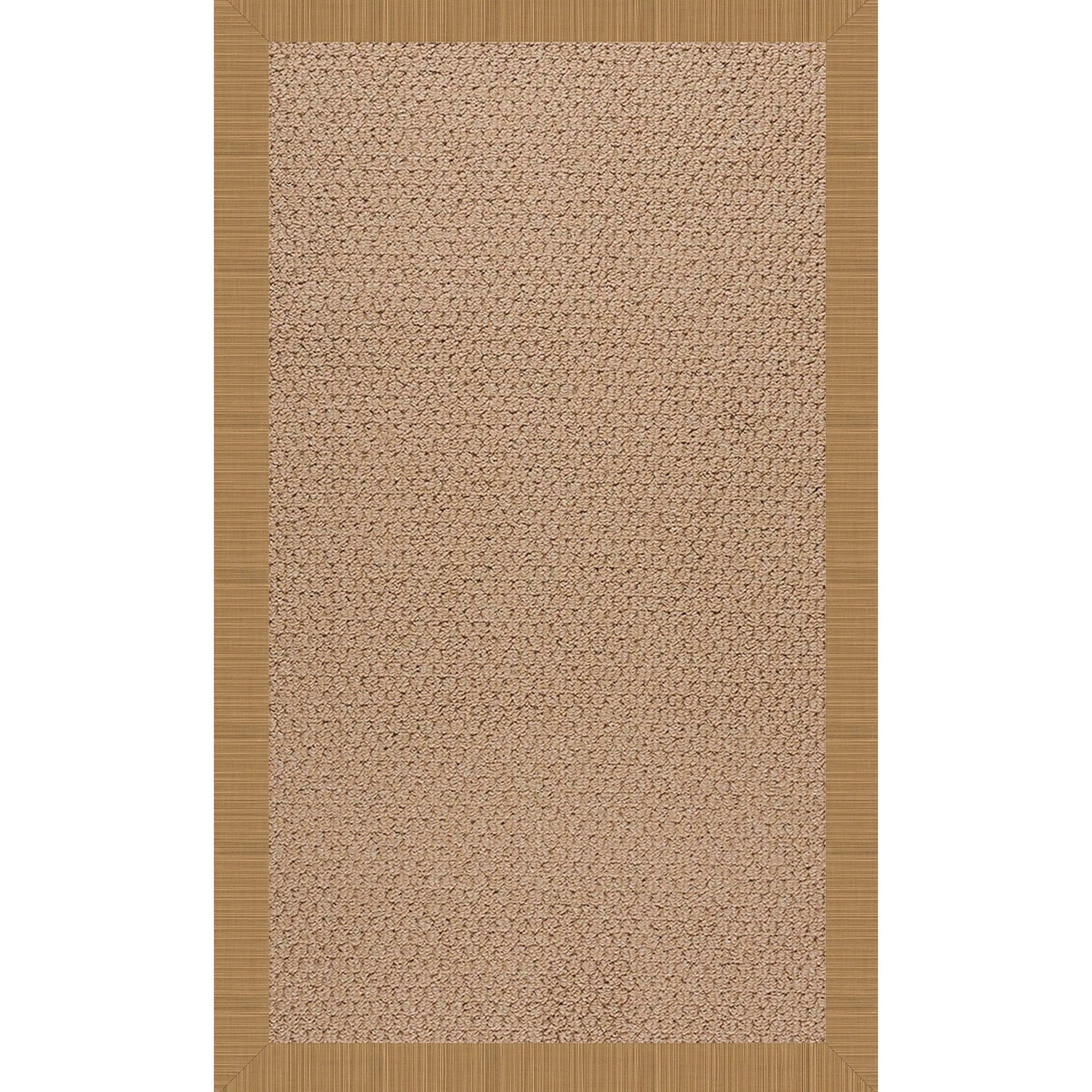 Creative Concepts-Raffia Dupione Bamboo Indoor/Outdoor Bordere Rectangle image