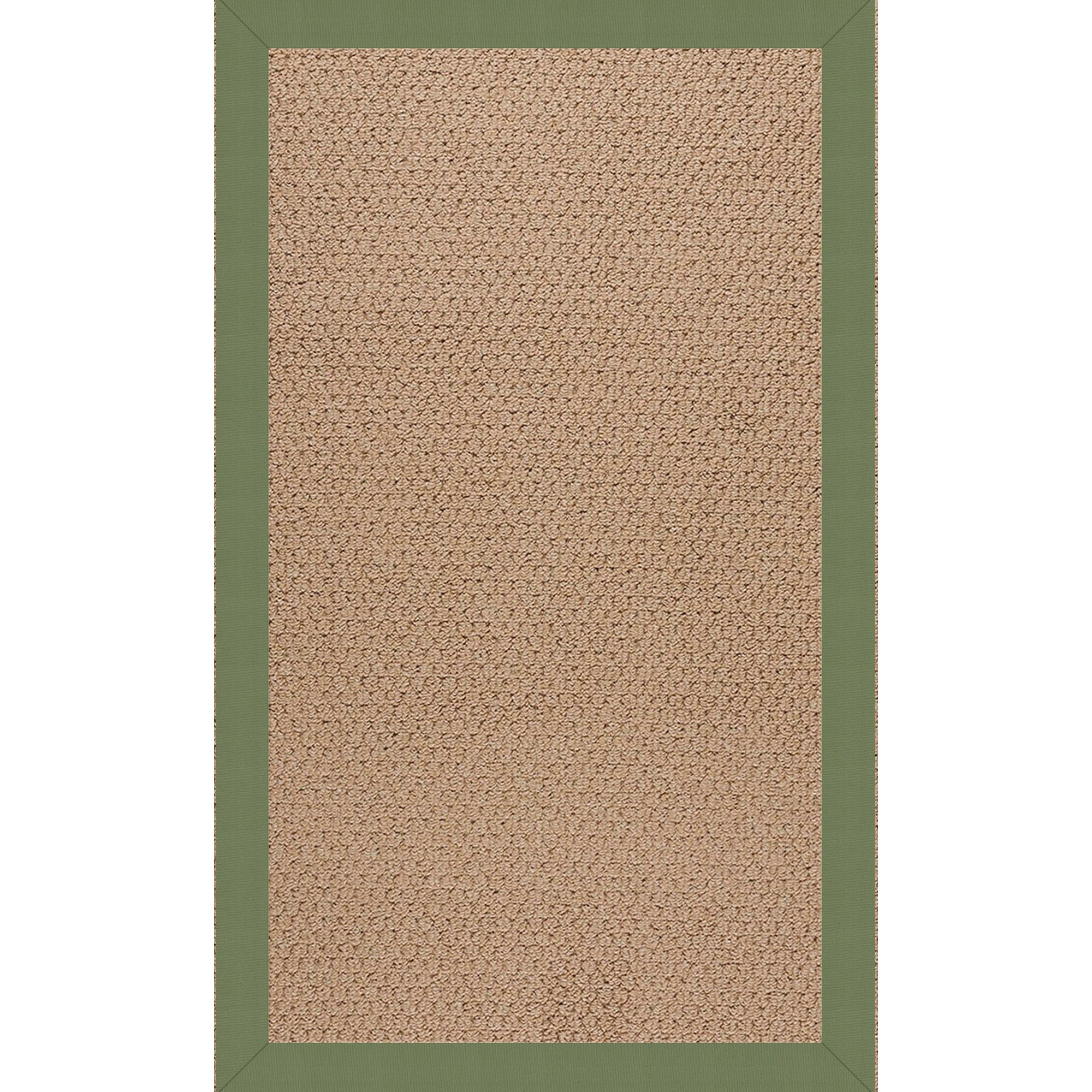 Creative Concepts-Raffia Canvas Citron Indoor/Outdoor Bordere Rectangle image