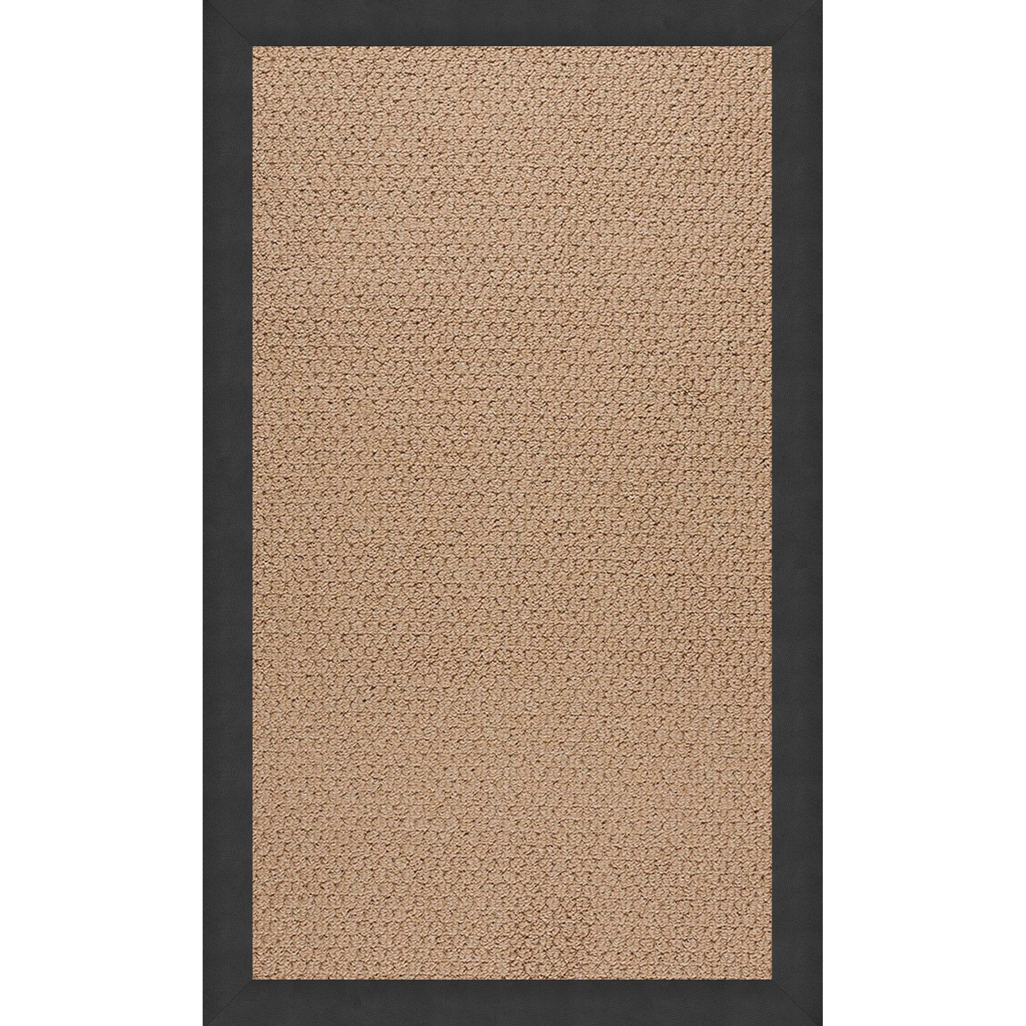 Creative Concepts-Raffia Classic Black Indoor/Outdoor Bordere Rectangle image