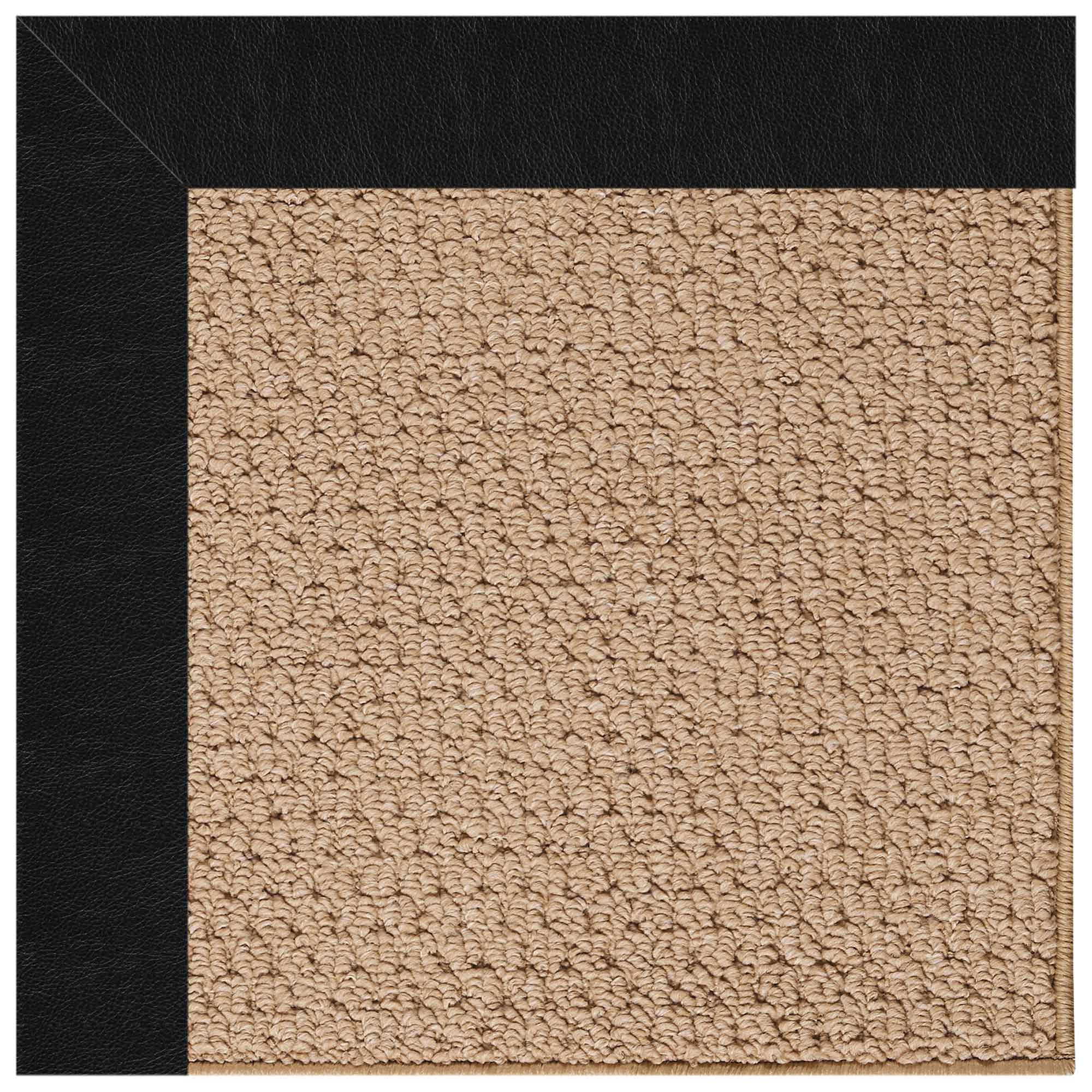 Creative Concepts-Raffia Classic Black Indoor/Outdoor Bordere Rectangle image