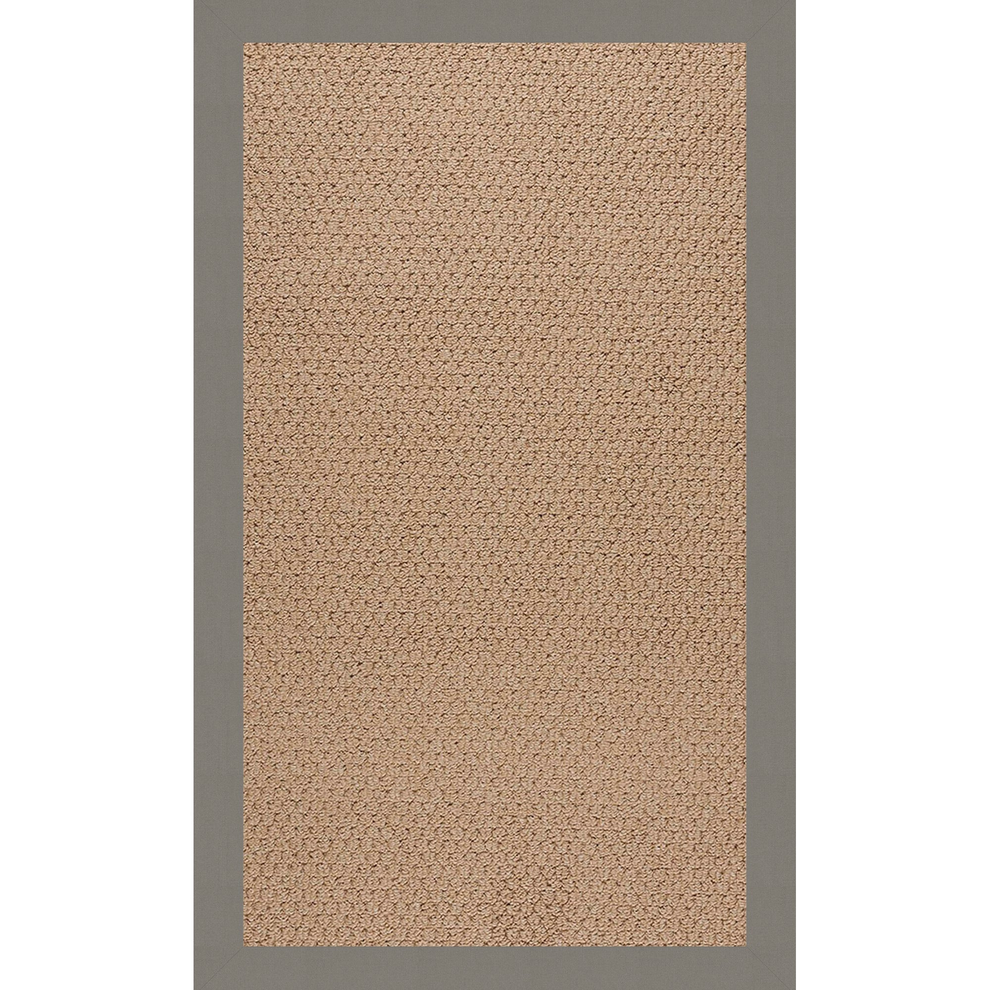 Creative Concepts-Raffia Canvas Charcoal Indoor/Outdoor Bordere Rectangle image