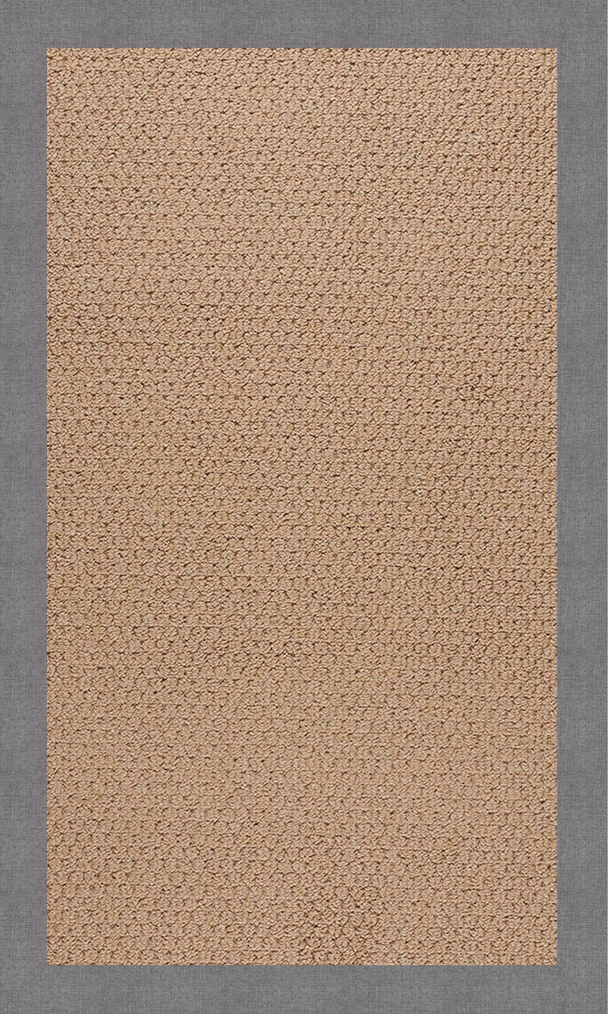 Creative Concepts-Raffia Canvas Slate Indoor/Outdoor Bordere Rectangle image