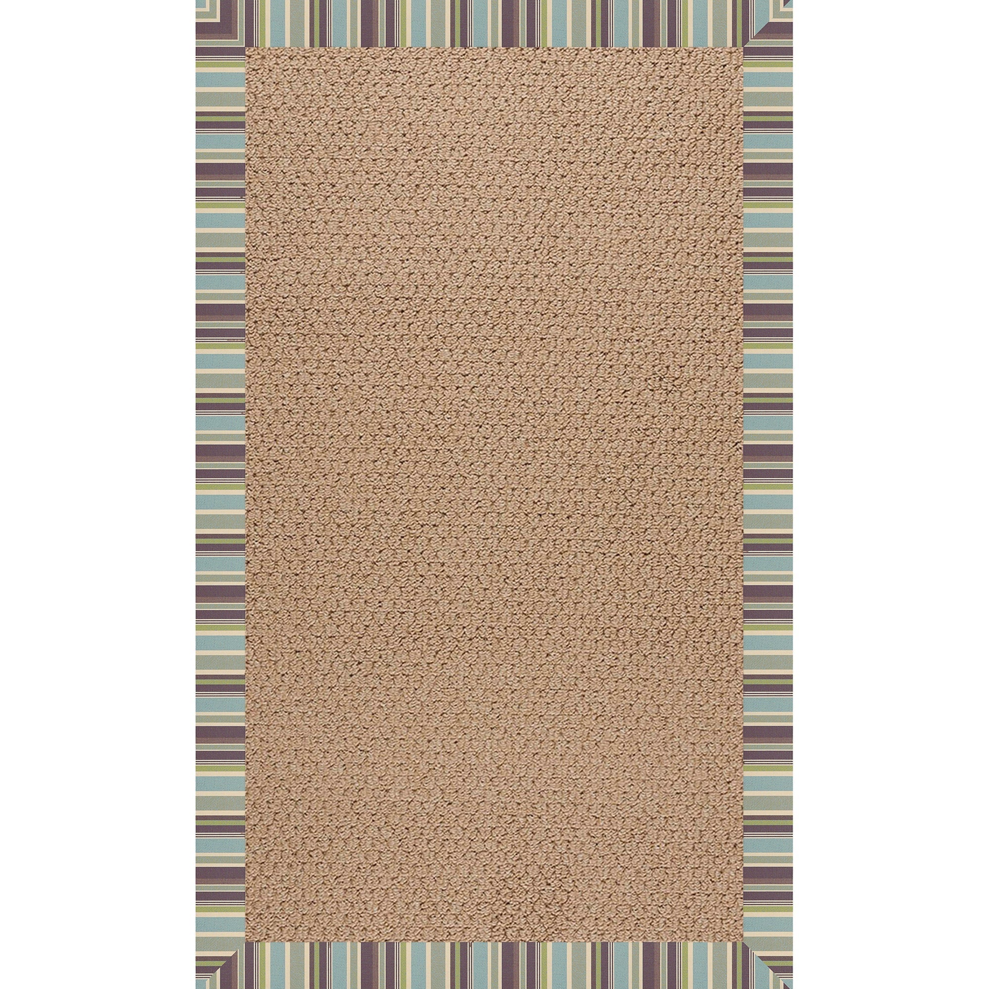 Creative Concepts-Raffia Brannon Whisper Indoor/Outdoor Bordere Rectangle image