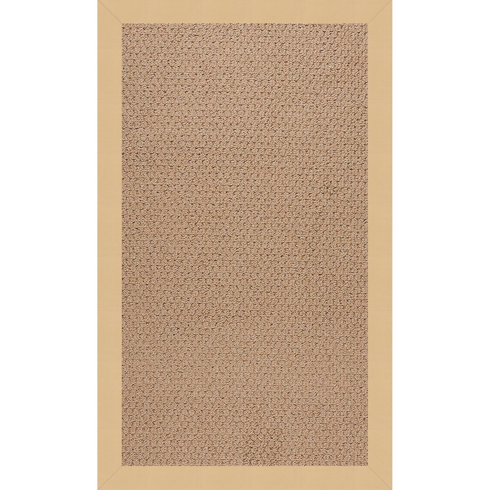 Creative Concepts-Raffia Canvas Antique Beige Indoor/Outdoor Bordere Rectangle image