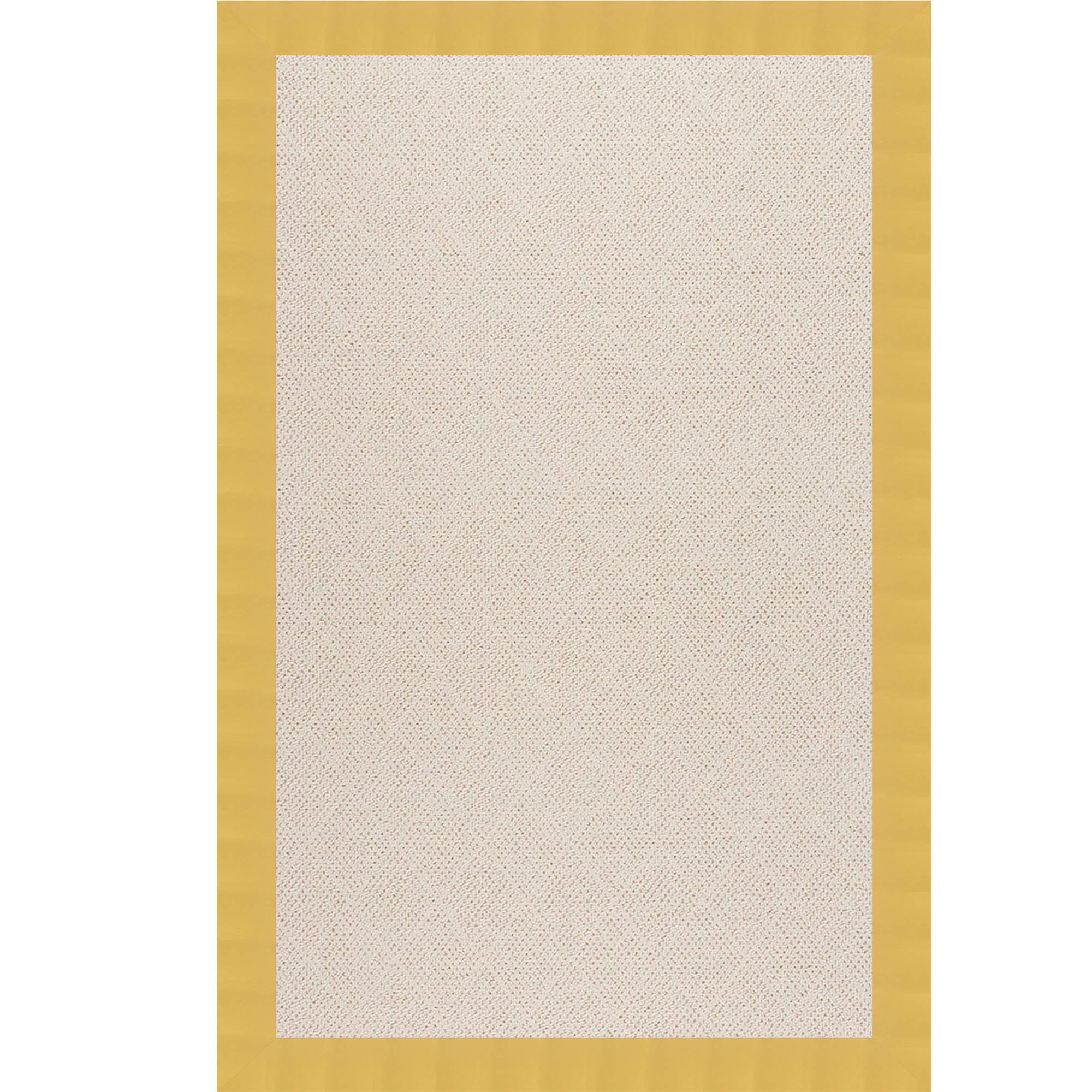 Creative Concepts-White Wicker Canvas Canary Indoor/Outdoor Bordere Rectangle image