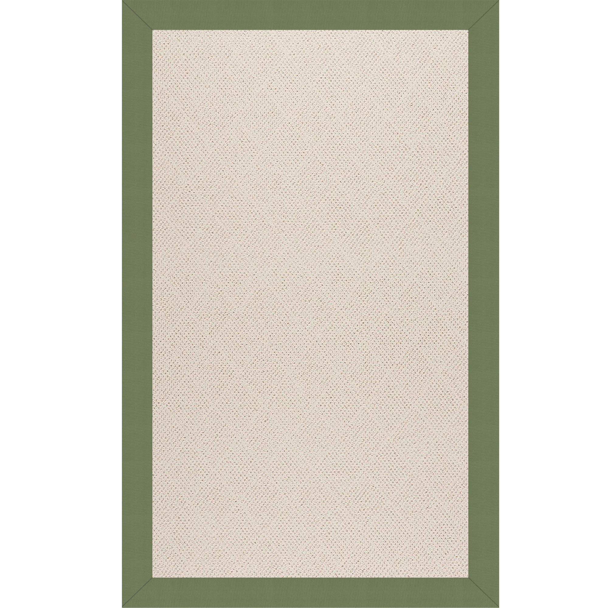 Creative Concepts-White Wicker Canvas Citron Indoor/Outdoor Bordere Rectangle image