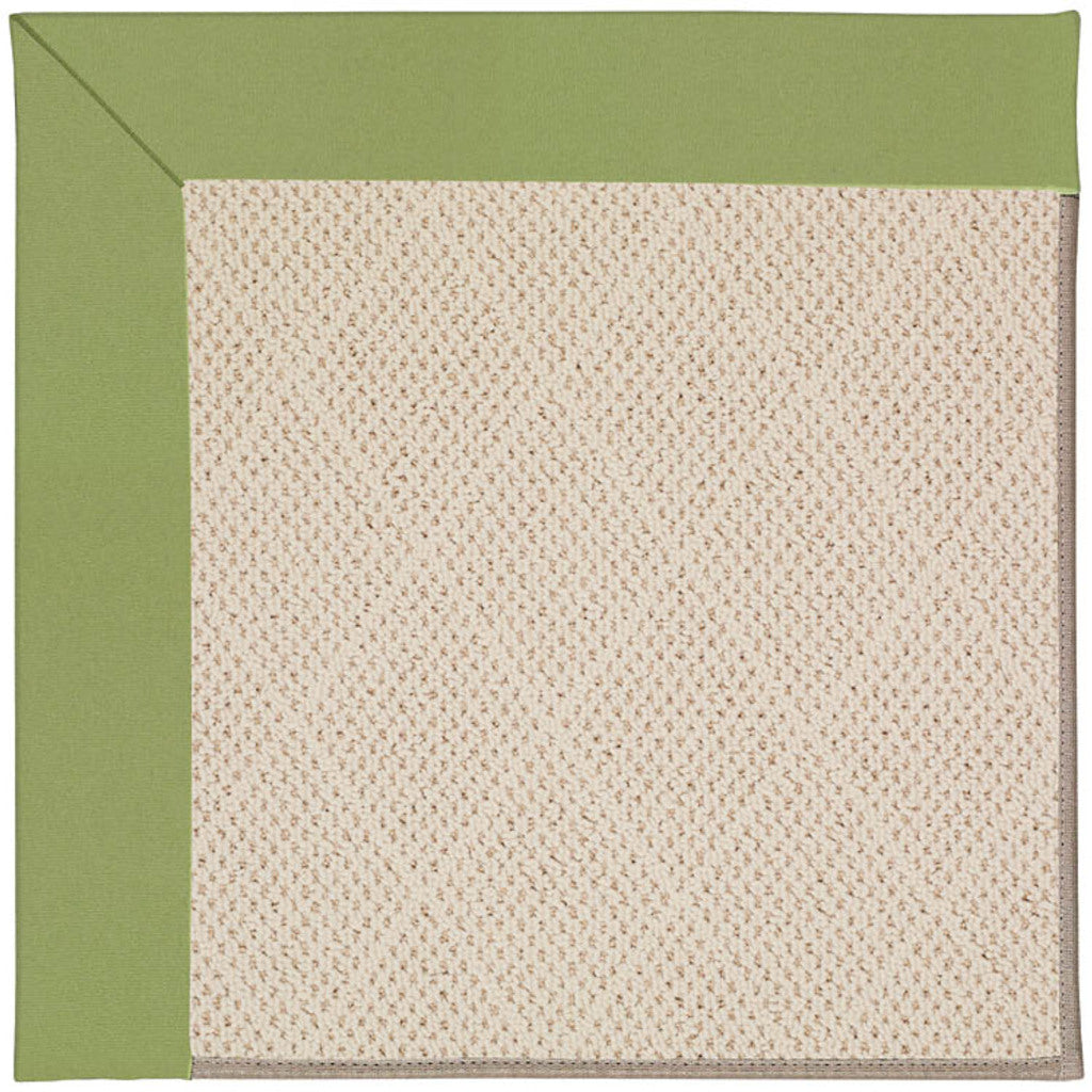 Creative Concepts-White Wicker Canvas Citron Indoor/Outdoor Bordere Rectangle image