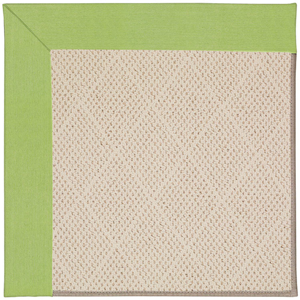 Creative Concepts-White Wicker Canvas Parrot Indoor/Outdoor Bordere Rectangle image