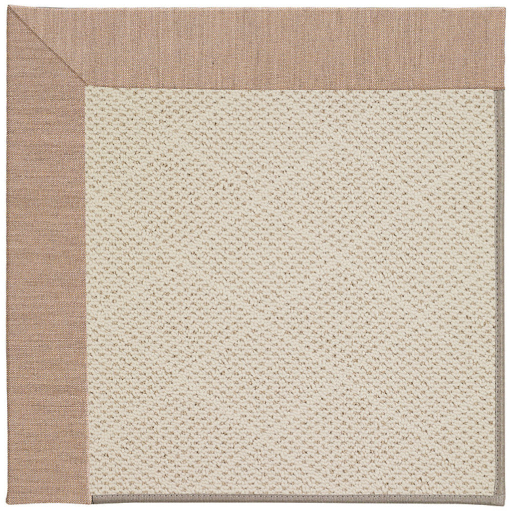 Creative Concepts-White Wicker Cast Petal Indoor/Outdoor Bordere Rectangle image