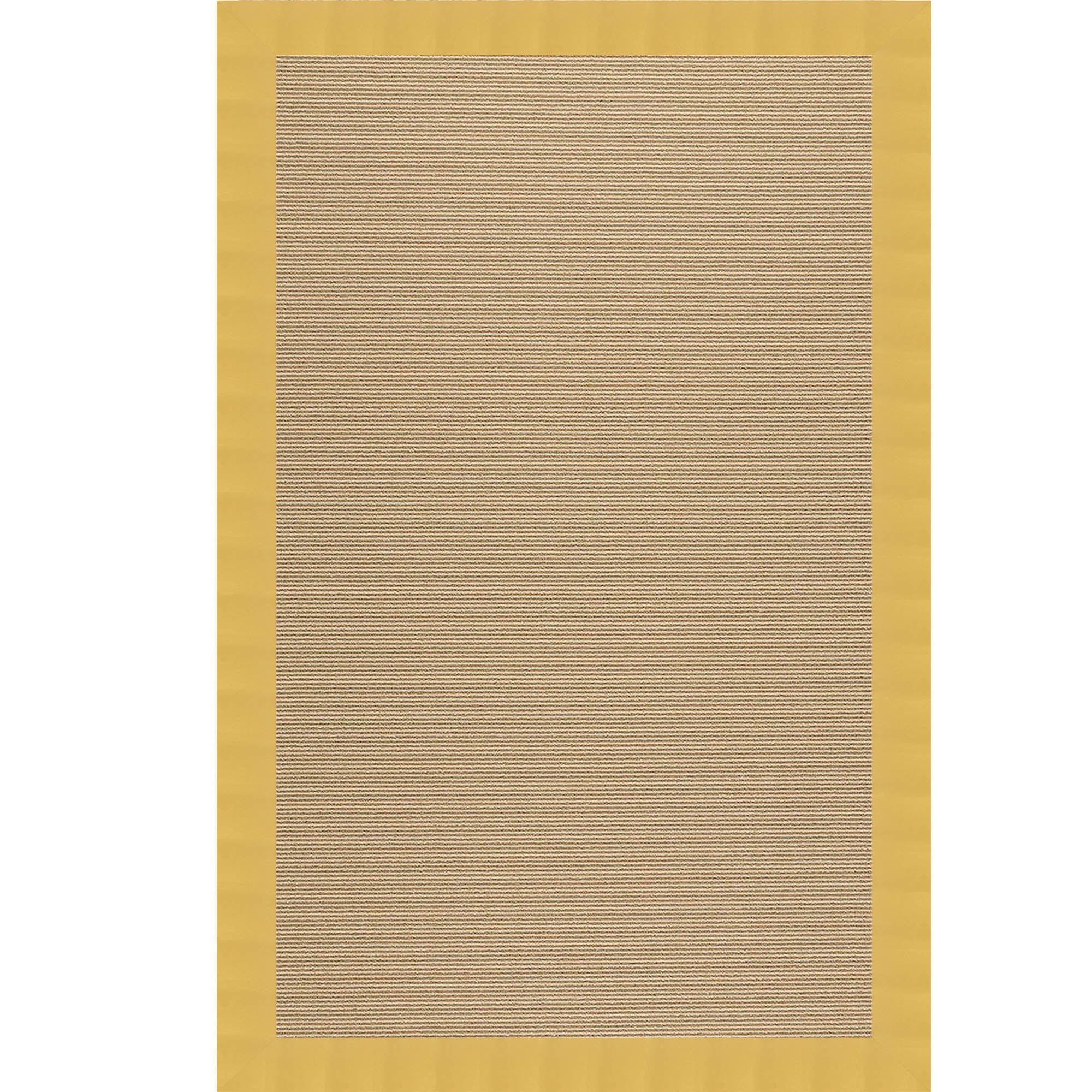 Creative Concepts-Sisal Canvas Canary Indoor/Outdoor Bordere Rectangle image