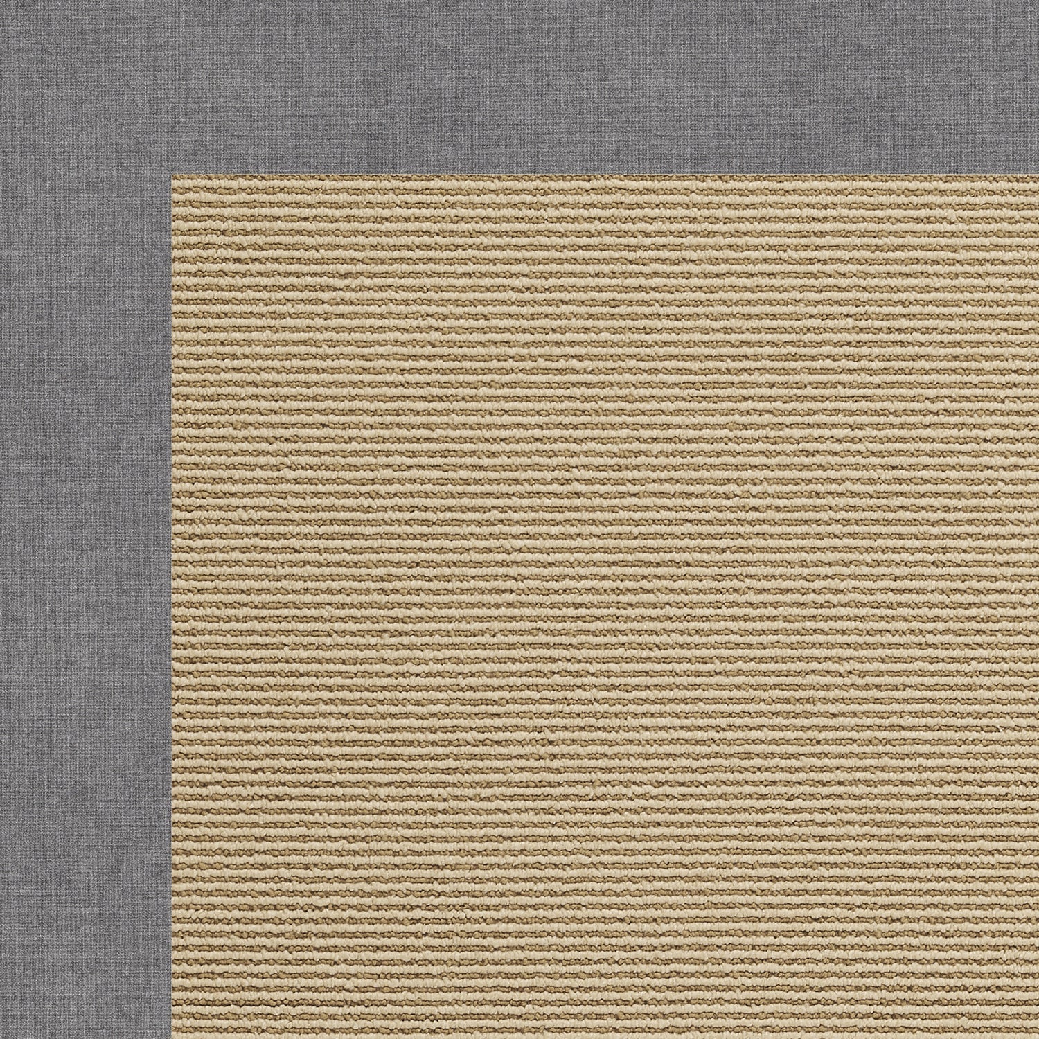 Creative Concepts-Sisal Canvas Slate Indoor/Outdoor Bordere Octagon image