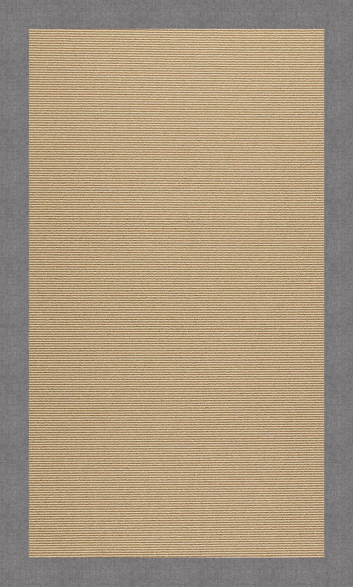 Creative Concepts-Sisal Canvas Slate Indoor/Outdoor Bordere Rectangle image