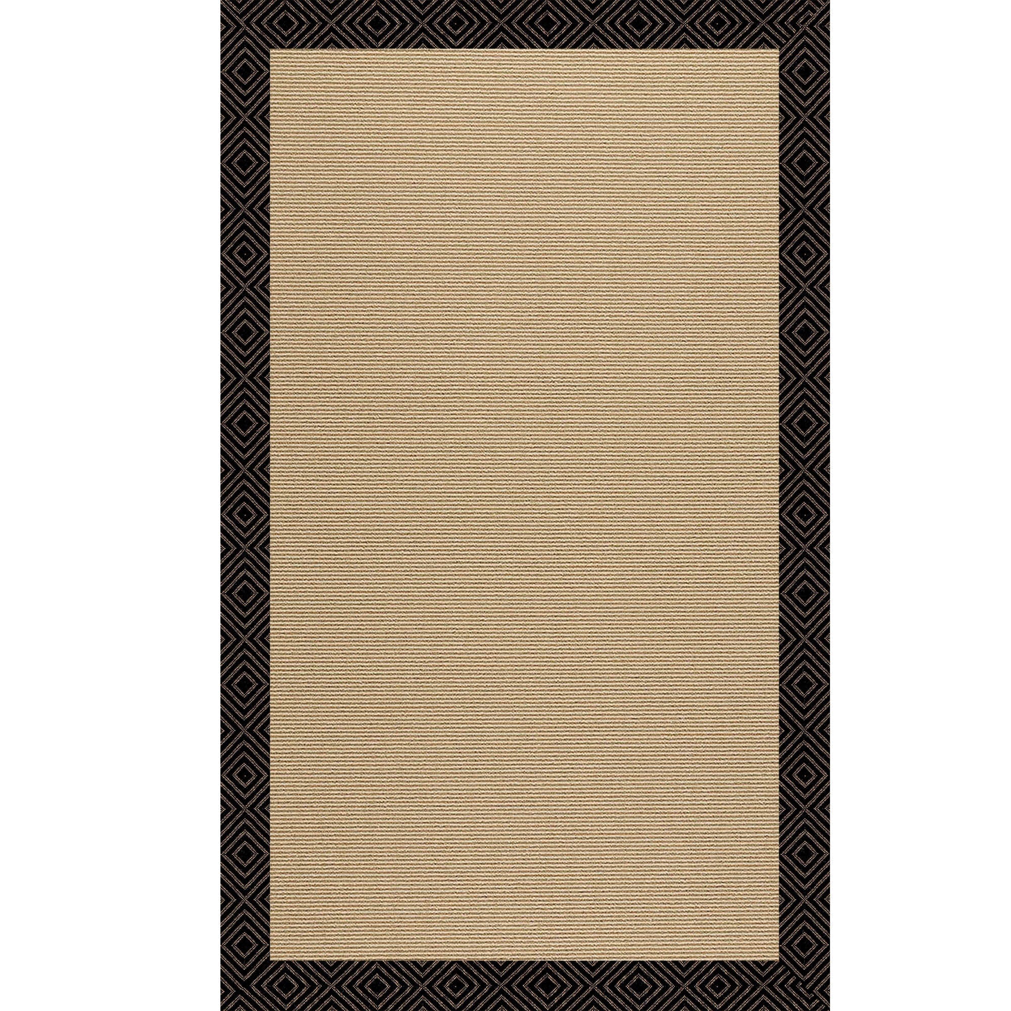 Creative Concepts-Sisal Fortune Lava Indoor/Outdoor Bordere Rectangle image