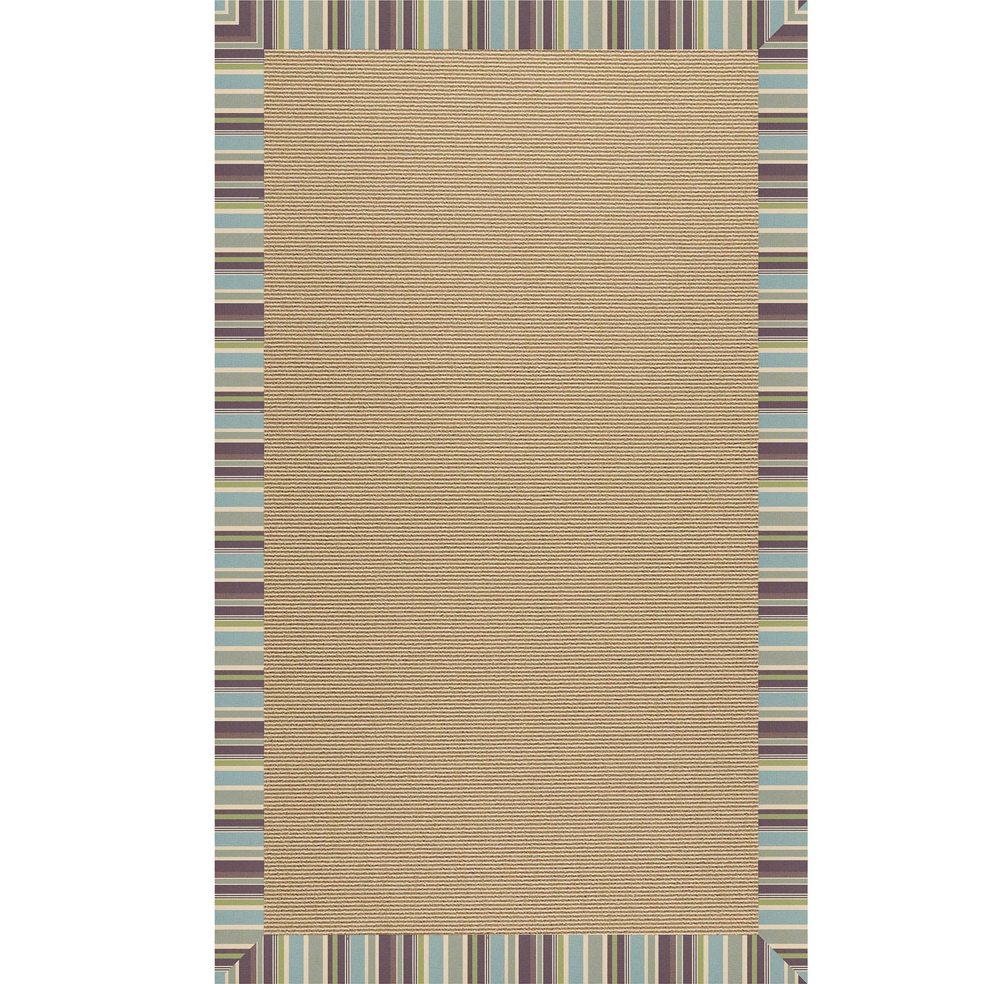 Creative Concepts-Sisal Brannon Whisper Indoor/Outdoor Bordere Rectangle image