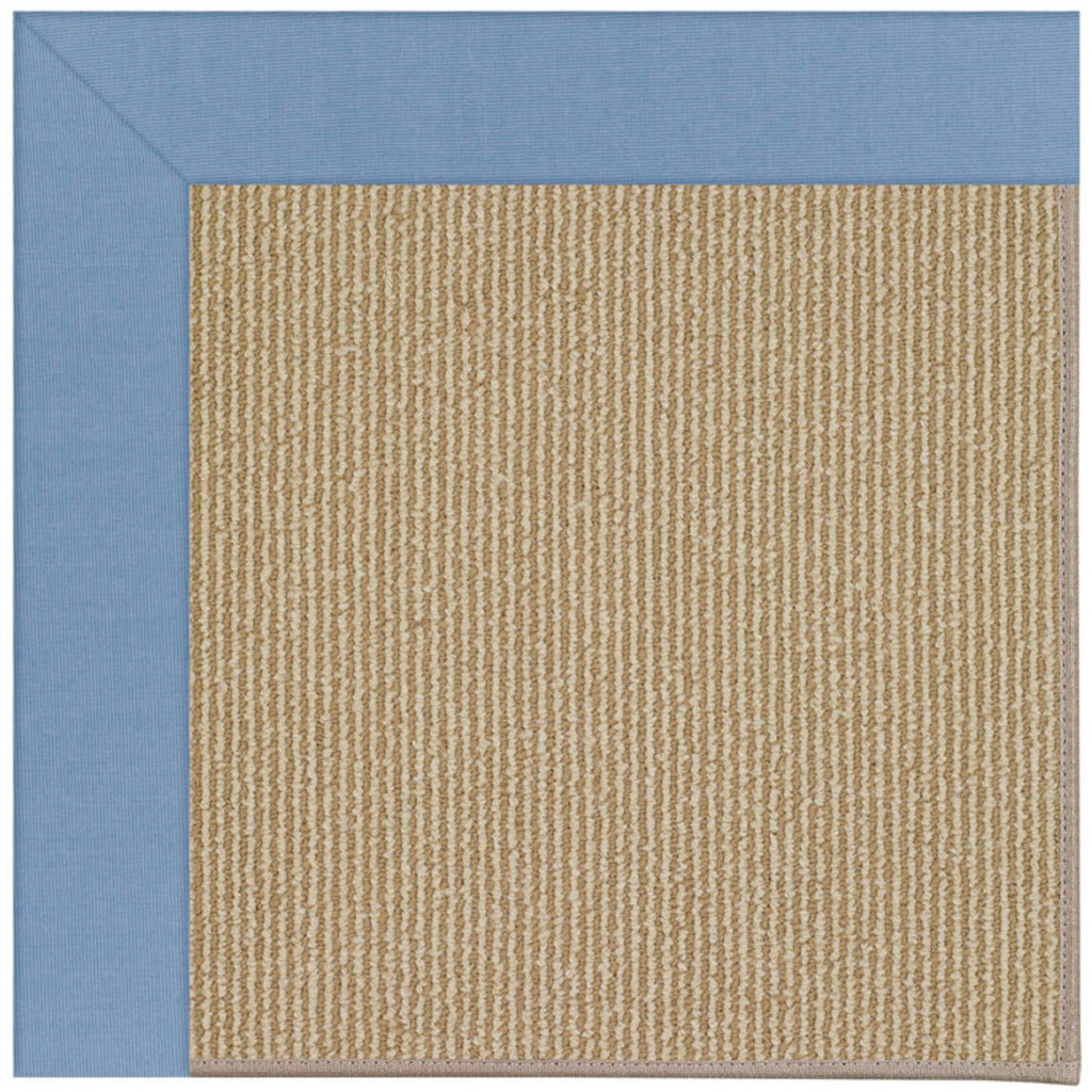 Creative Concepts-Sisal Canvas Air Blue Indoor/Outdoor Bordere Rectangle image