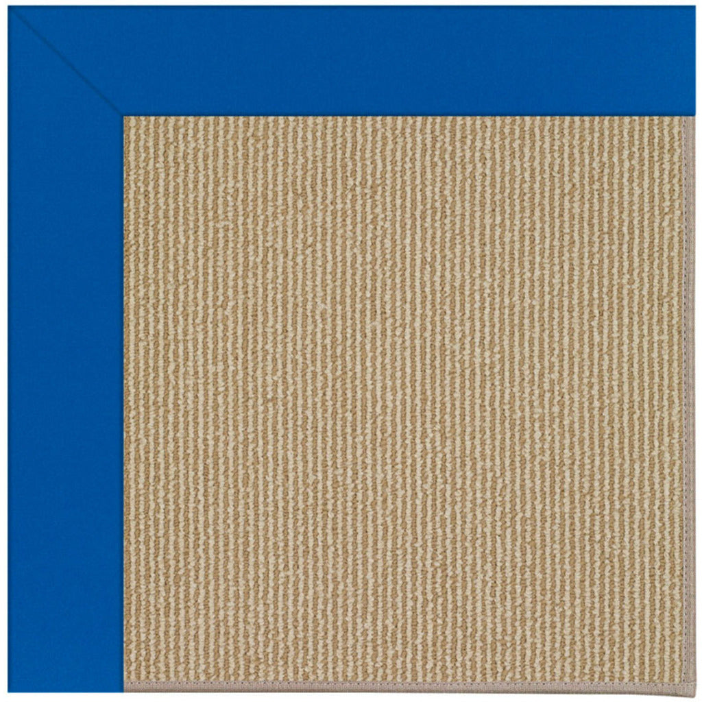 Creative Concepts-Sisal Canvas Pacific Blue Indoor/Outdoor Bordere Octagon image