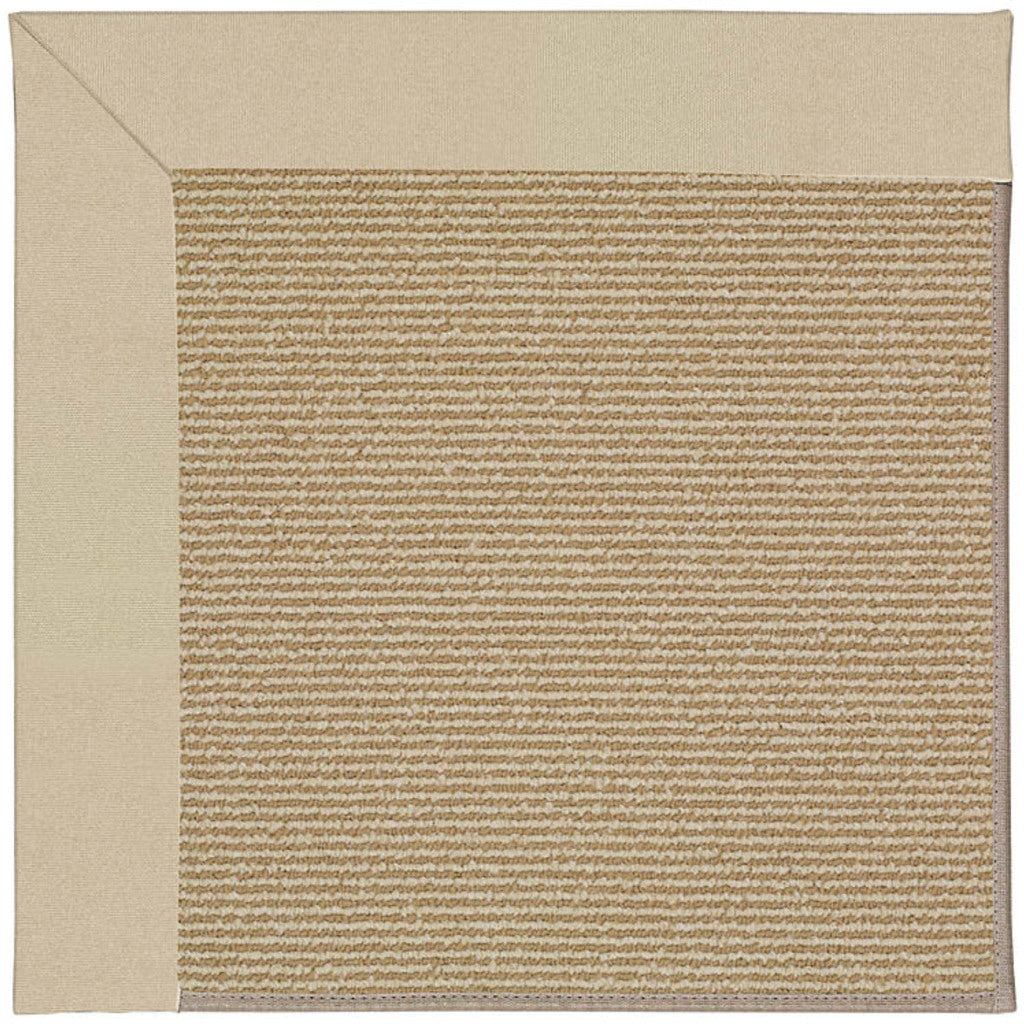 Creative Concepts-Sisal Canvas Antique Beige Indoor/Outdoor Bordere Rectangle image