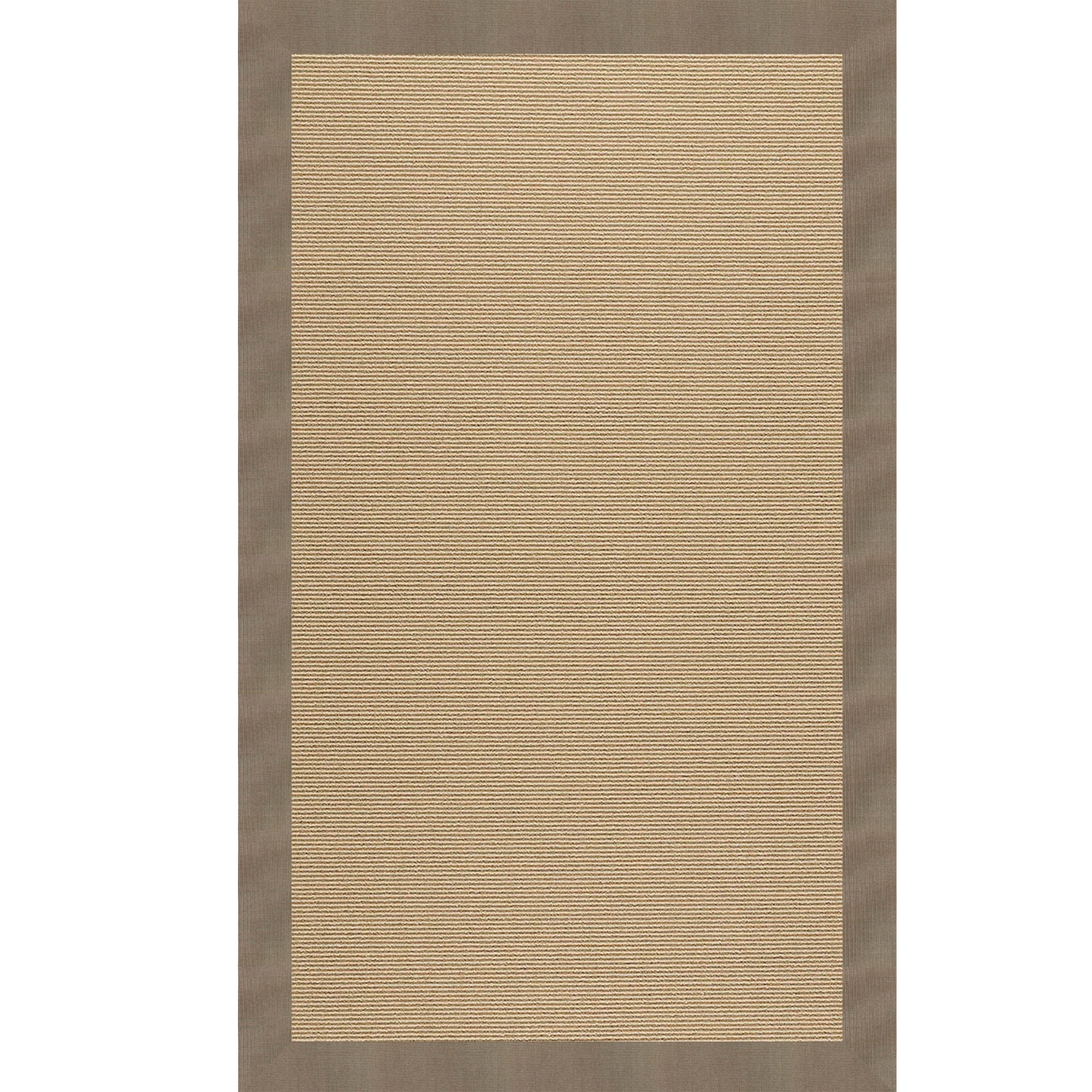 Creative Concepts-Sisal Canvas Taupe Indoor/Outdoor Bordere Rectangle image