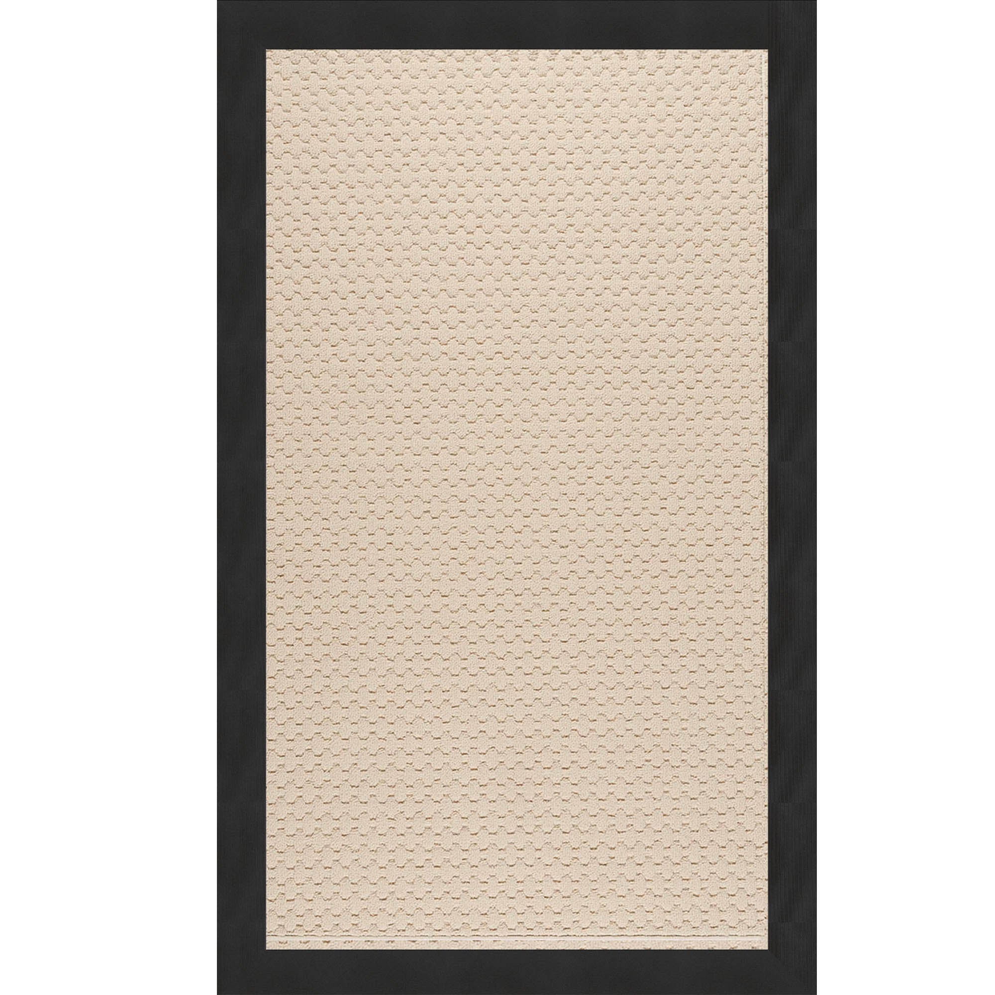 Creative Concepts-Sugar Mtn. Canvas Black Indoor/Outdoor Bordere Rectangle image