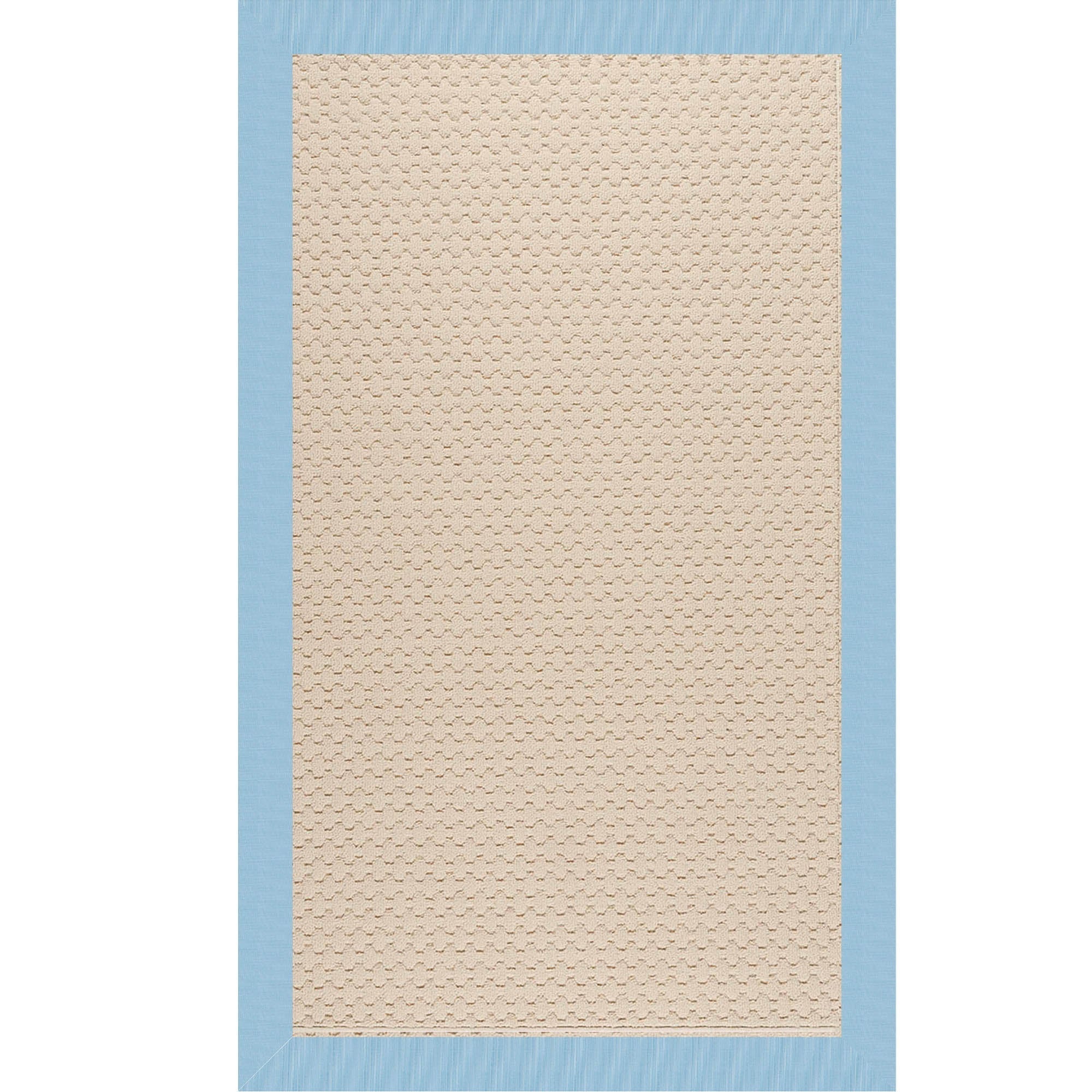 Creative Concepts-Sugar Mtn. Canvas Air Blue Indoor/Outdoor Bordere Rectangle image