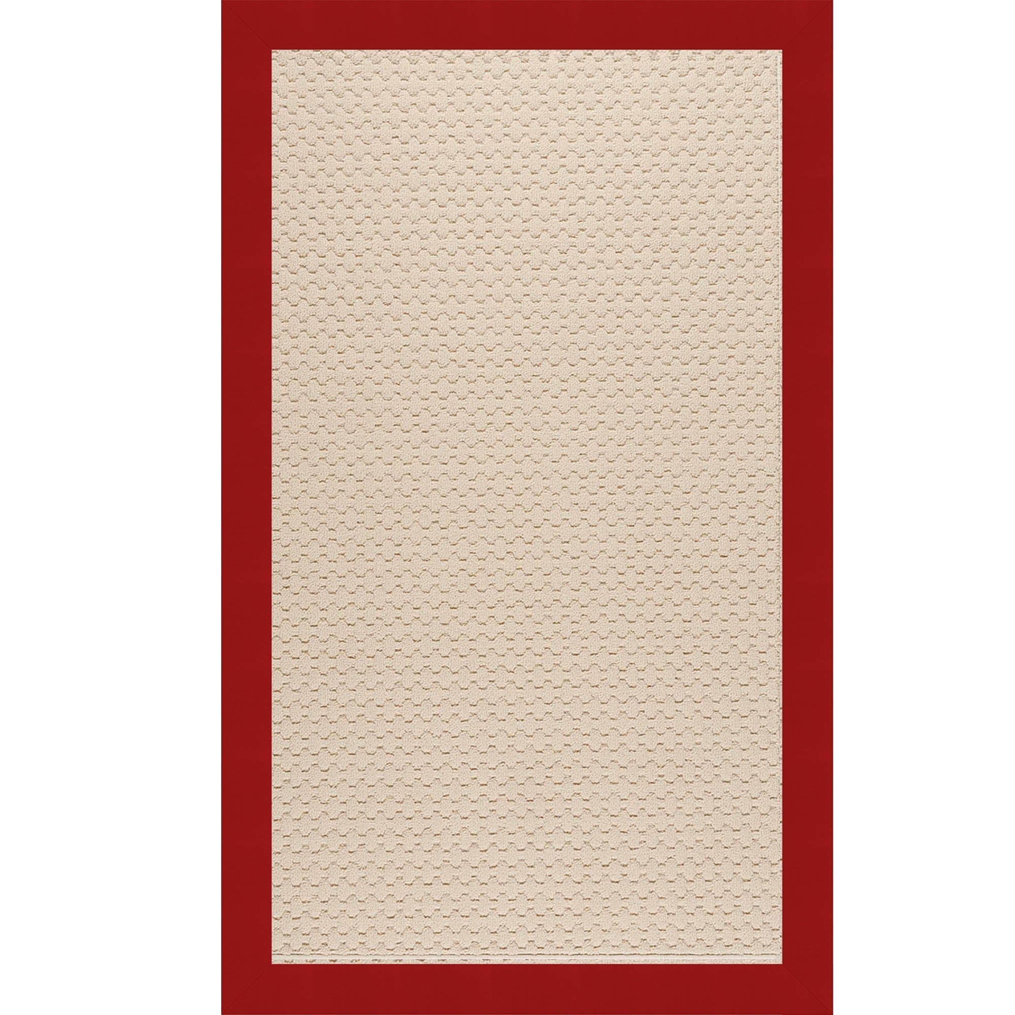 Creative Concepts-Sugar Mtn. Canvas Jockey Red Indoor/Outdoor Bordere Rectangle image