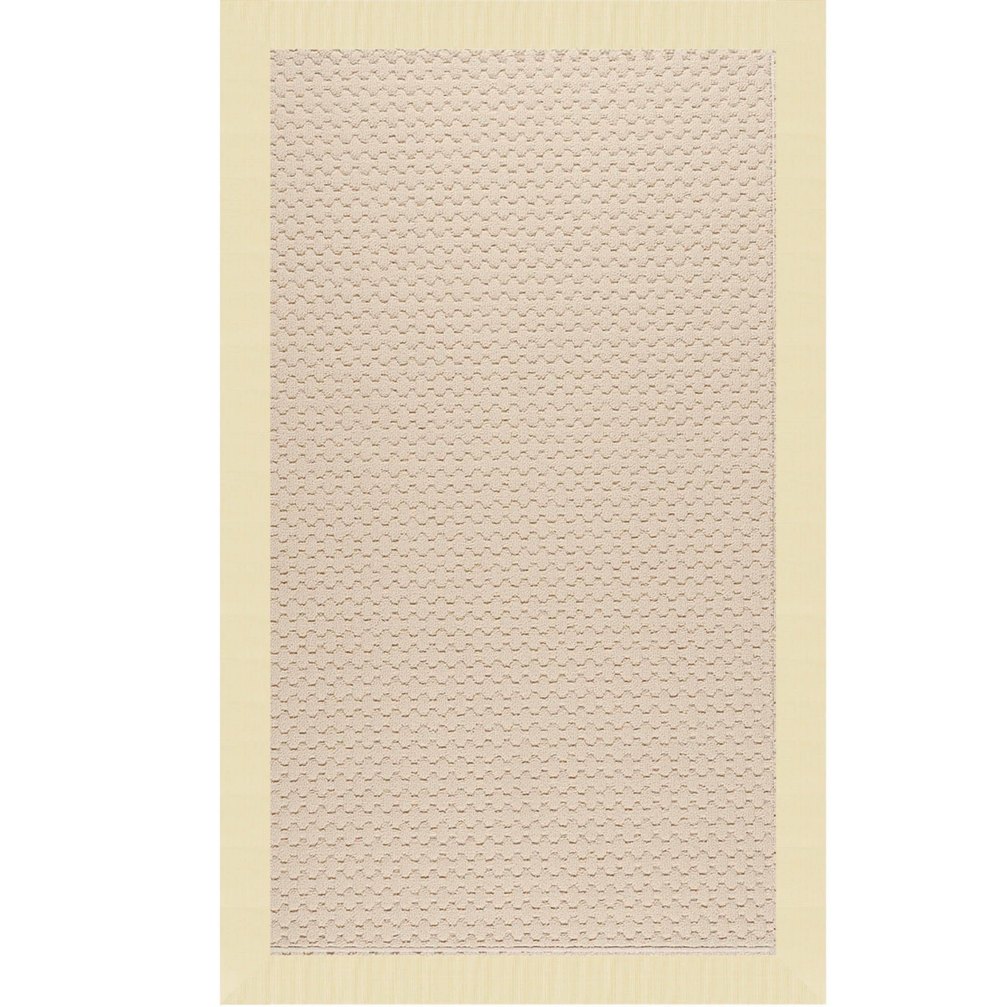 Creative Concepts-Sugar Mtn. Canvas Sand Indoor/Outdoor Bordere Rectangle image