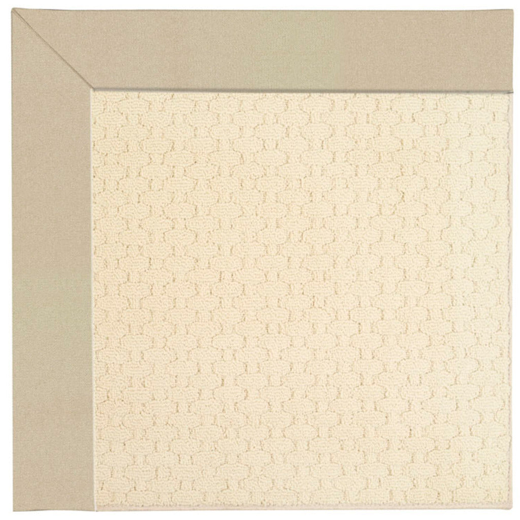 Creative Concepts-Sugar Mtn. Canvas Antique Beige Indoor/Outdoor Bordere Rectangle image