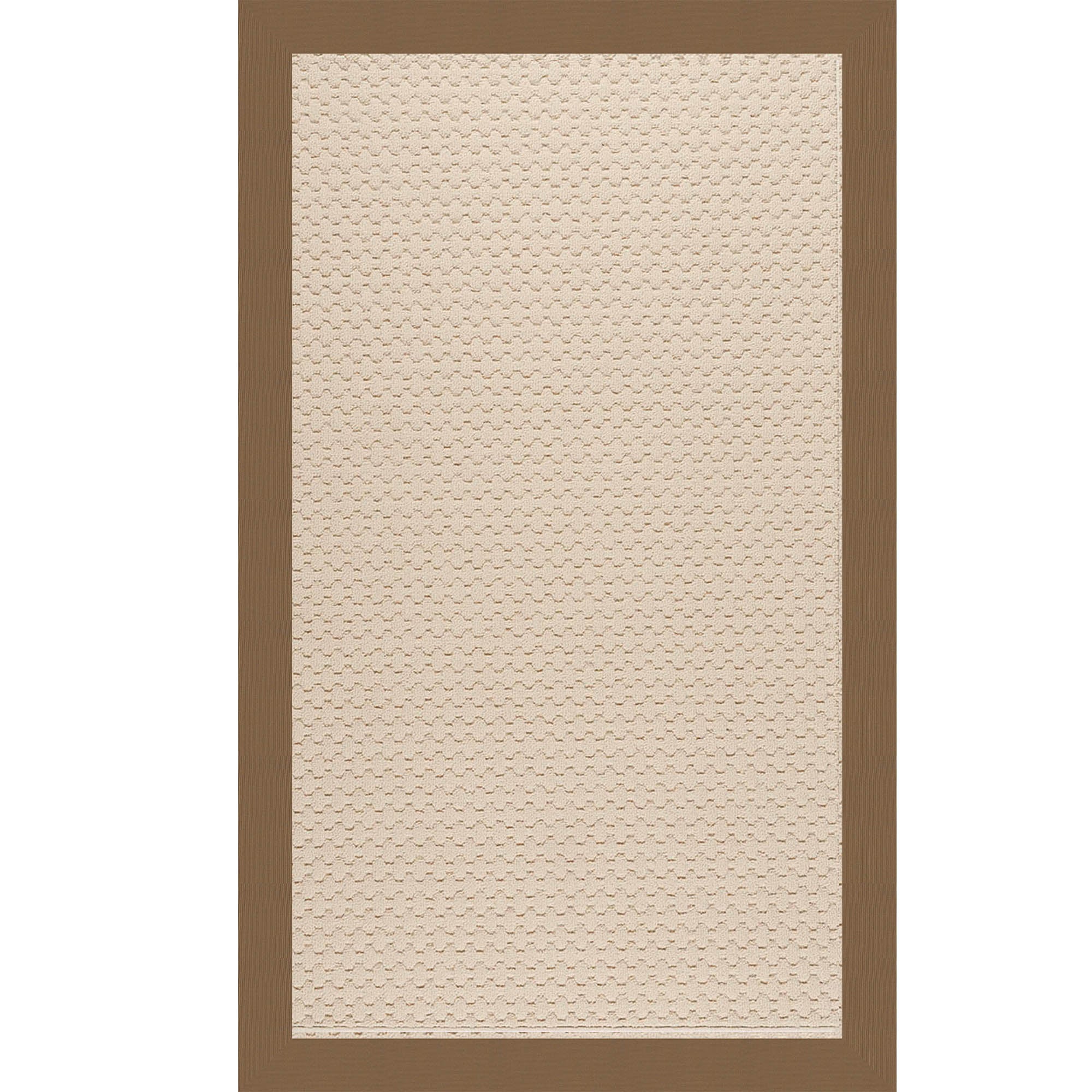 Creative Concepts-Sugar Mtn. Canvas Cocoa Indoor/Outdoor Bordere Rectangle image