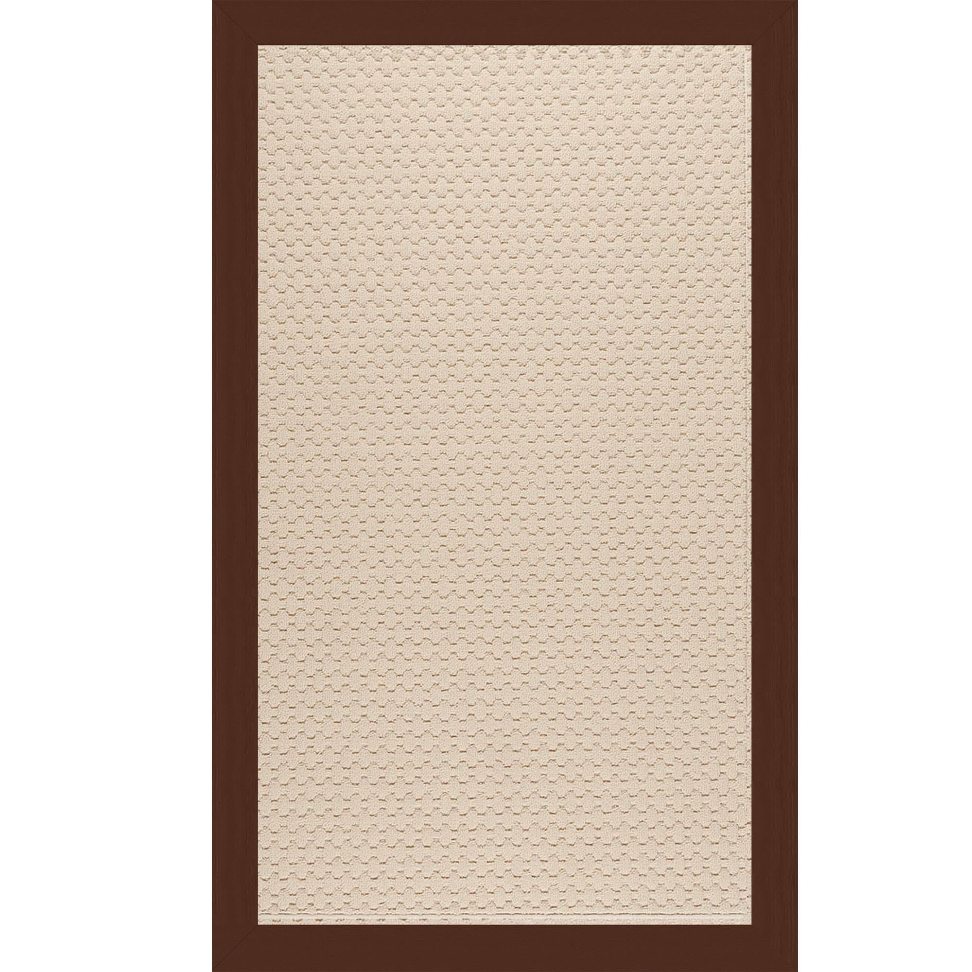 Creative Concepts-Sugar Mtn. Canvas Bay Brown Indoor/Outdoor Bordere Rectangle image