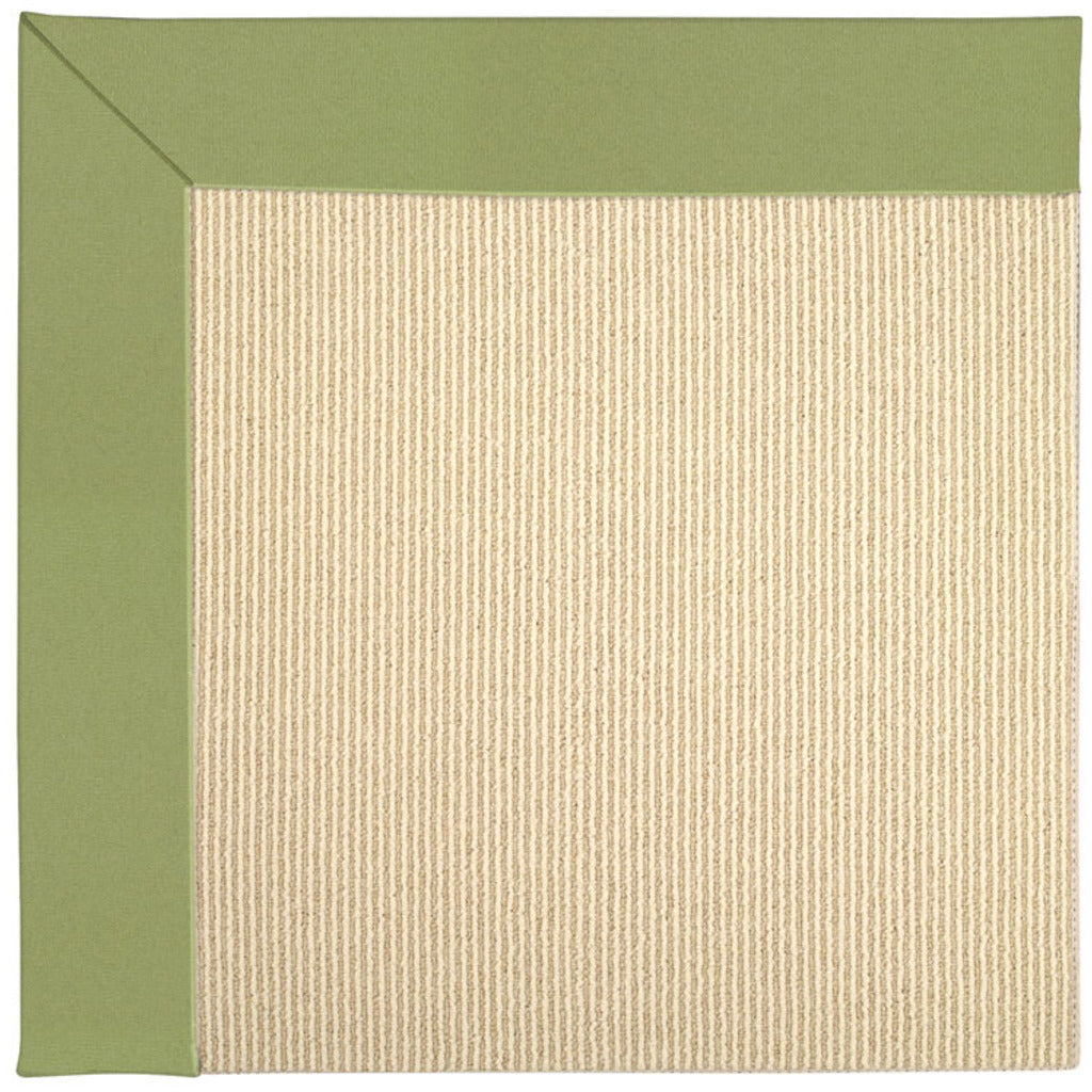 Creative Concepts-Beach Sisal Canvas Citron Indoor/Outdoor Bordere Rectangle image