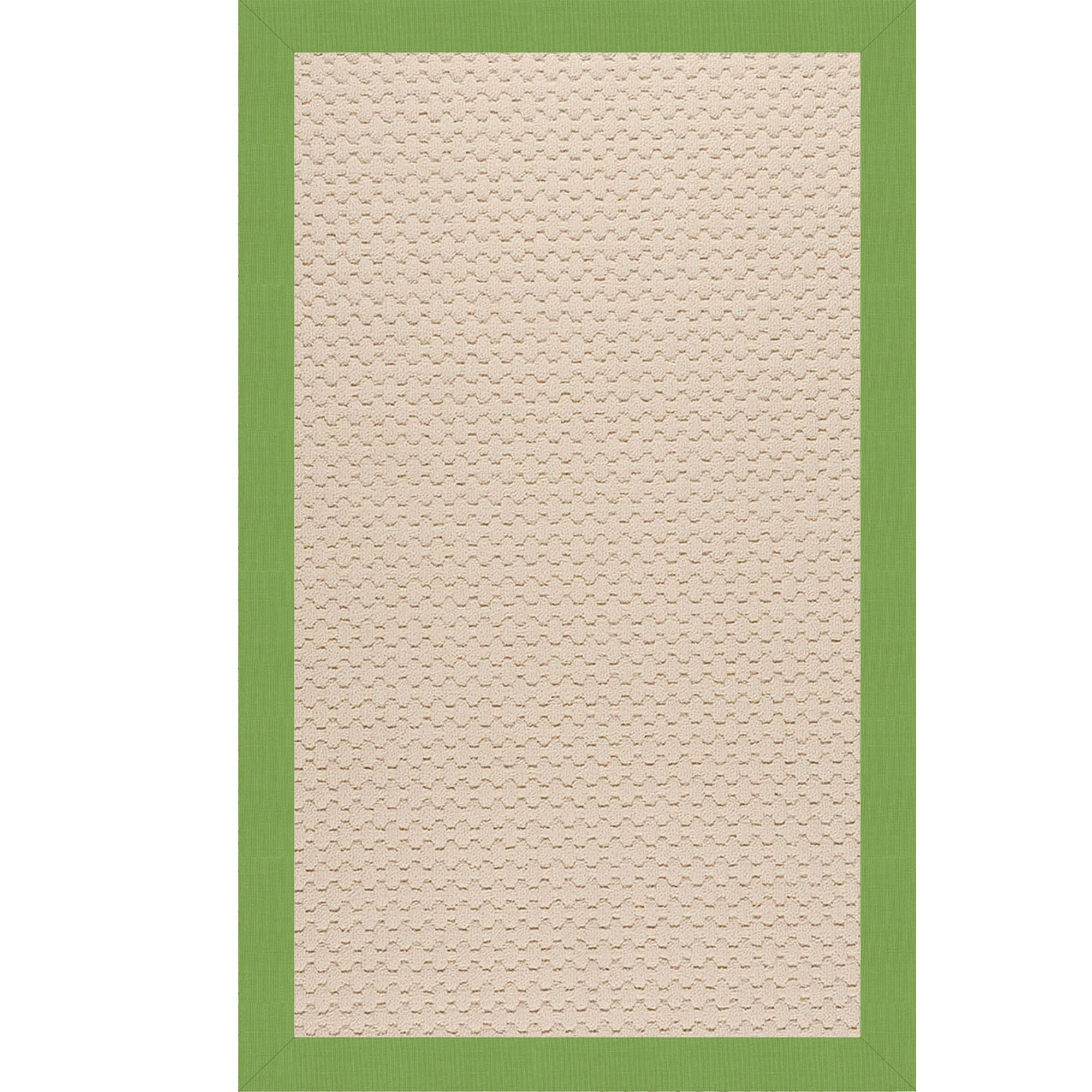 Creative Concepts-Beach Sisal Canvas Parrot Indoor/Outdoor Bordere Rectangle image