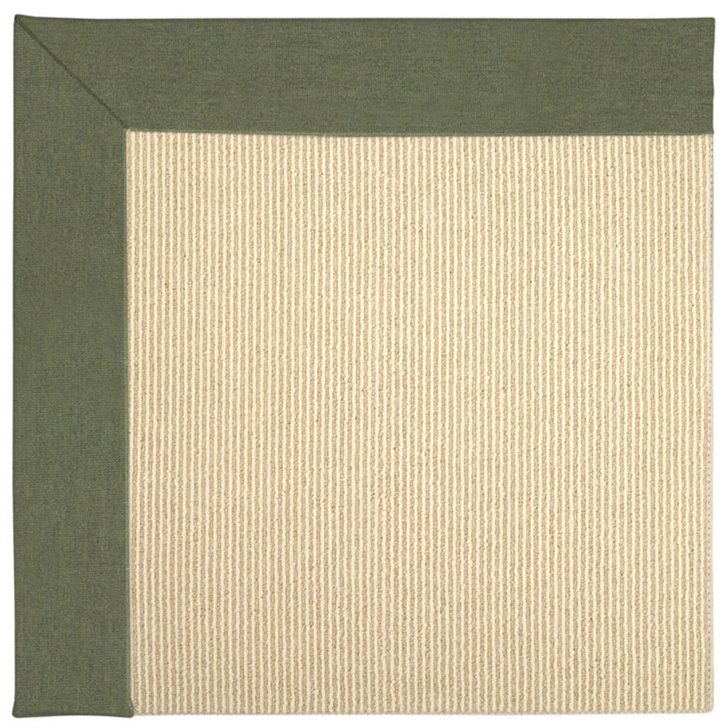 Creative Concepts-Beach Sisal Canvas Fern Indoor/Outdoor Bordere Rectangle image