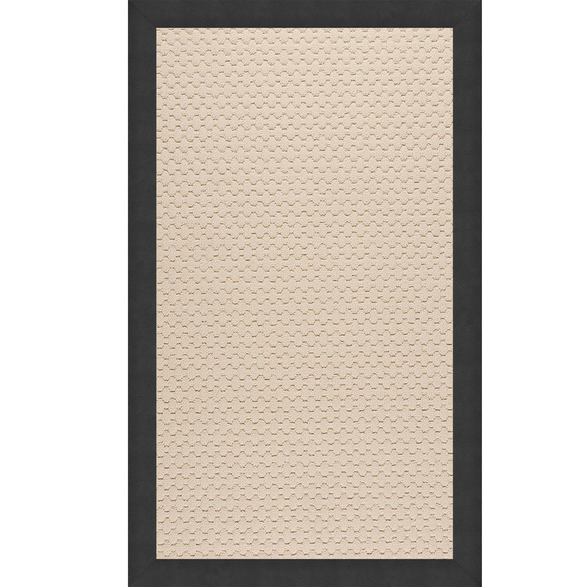 Creative Concepts-Beach Sisal Classic Black Indoor/Outdoor Bordere Rectangle image