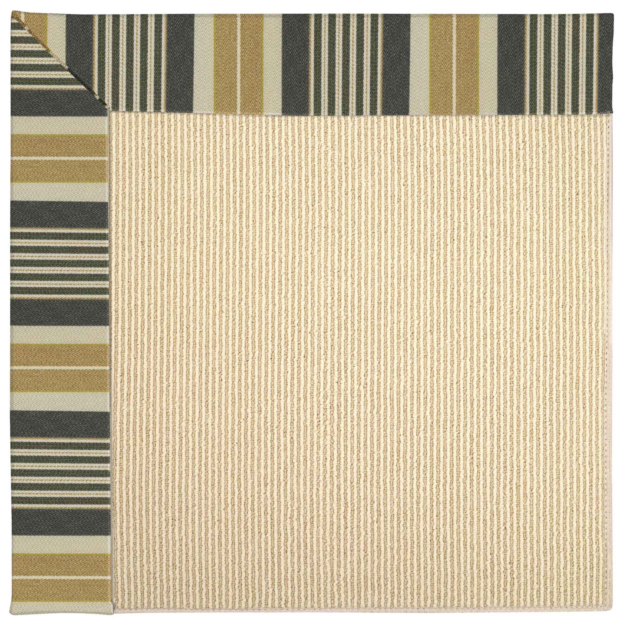 Creative Concepts-Beach Sisal Long Hill Ebony Indoor/Outdoor Bordere Rectangle image