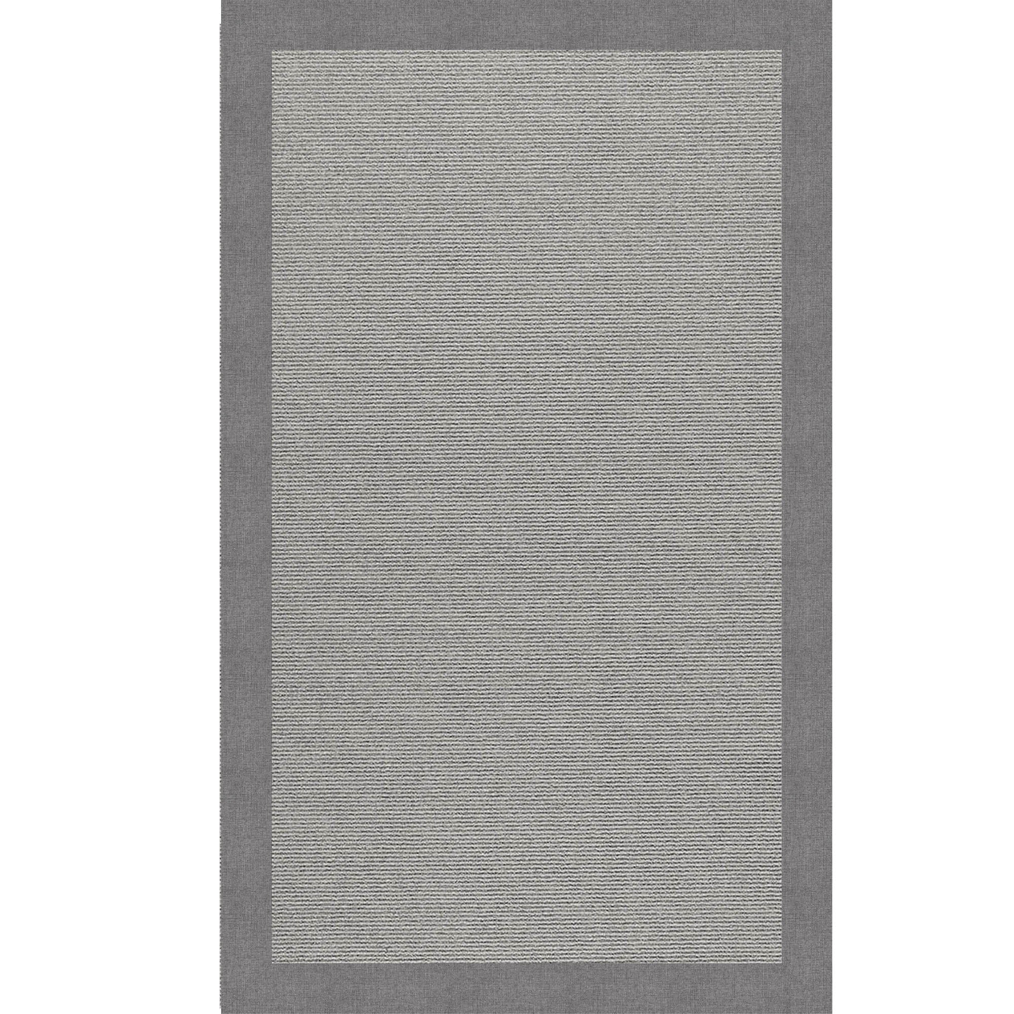 Creative Concepts-Plat Sisal Canvas Slate Indoor/Outdoor Bordere Rectangle image