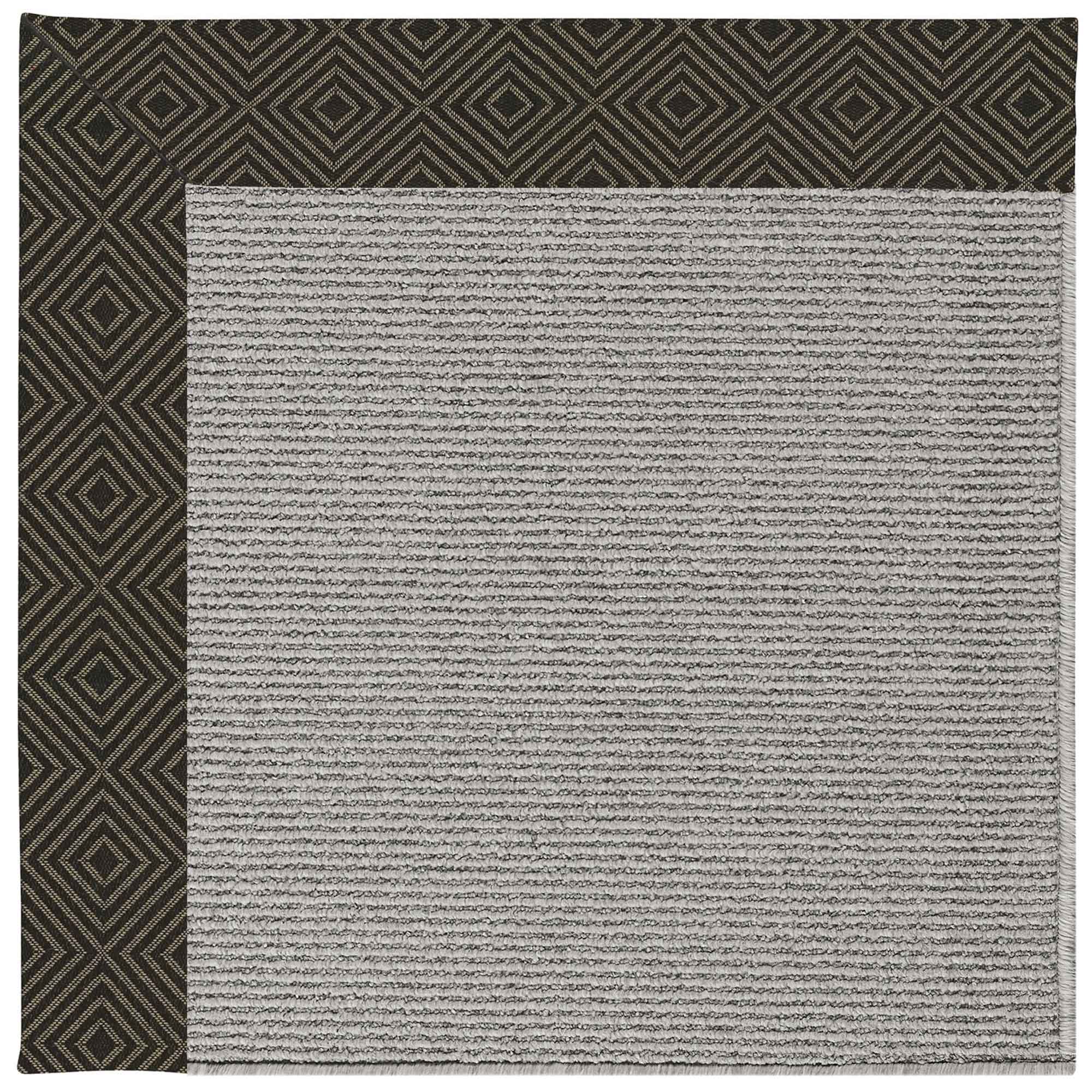 Creative Concepts-Plat Sisal Fortune Lava Indoor/Outdoor Bordere Rectangle image