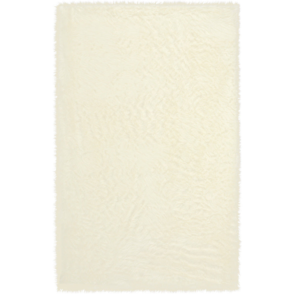 Luxe Shag Ivory Machine Mad Rectangle image