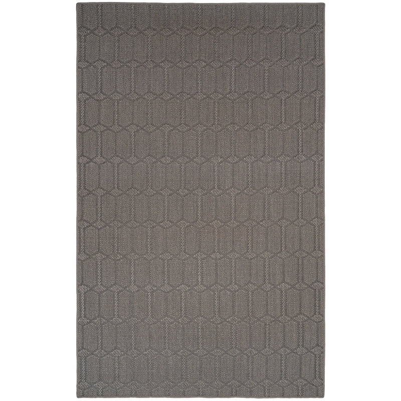 Petra Graphite Machine Woven Rug Rectangle image