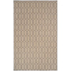 Petra Sand Black Machine Woven Rug Rectangle image