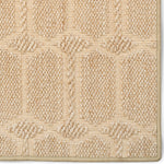 Petra Buttermilk Machine Woven Rug Rectangle Corner image