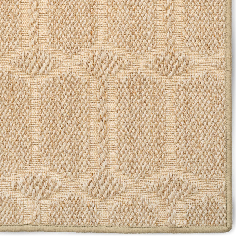 Petra Buttermilk Machine Woven Rug Rectangle Corner image