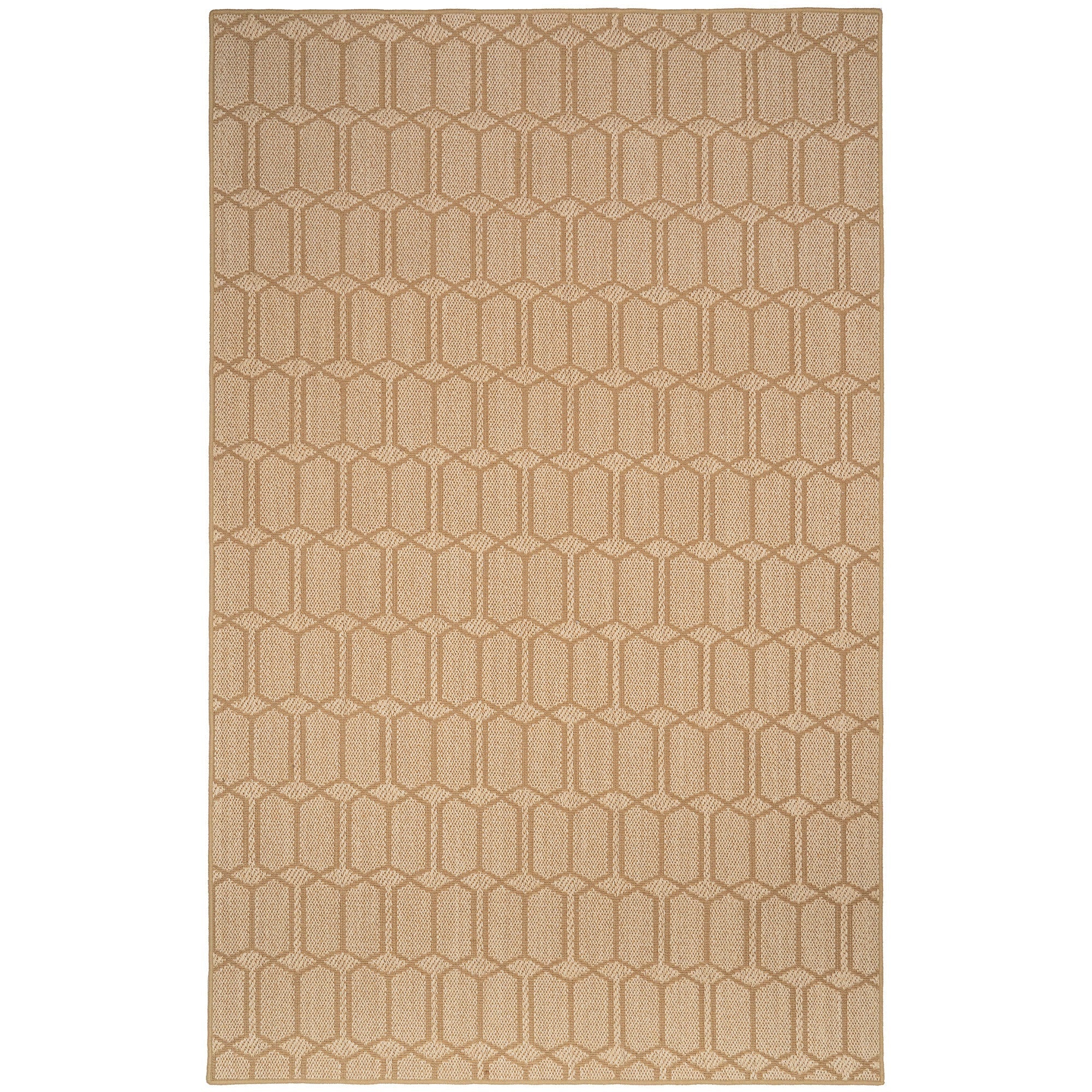 Petra Sand Machine Woven Rug Rectangle image