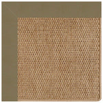 Islamorada-Basketweave Classic Sage Indoor/Outdoor Bordere Rectangle Corner image