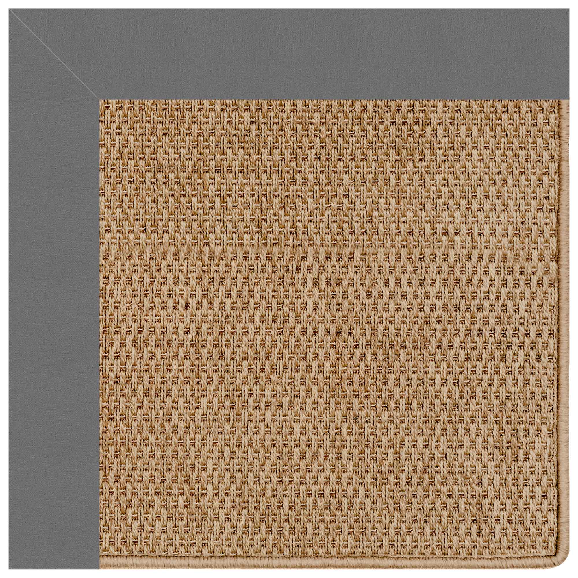 Islamorada-Basketweave Canvas Charcoal