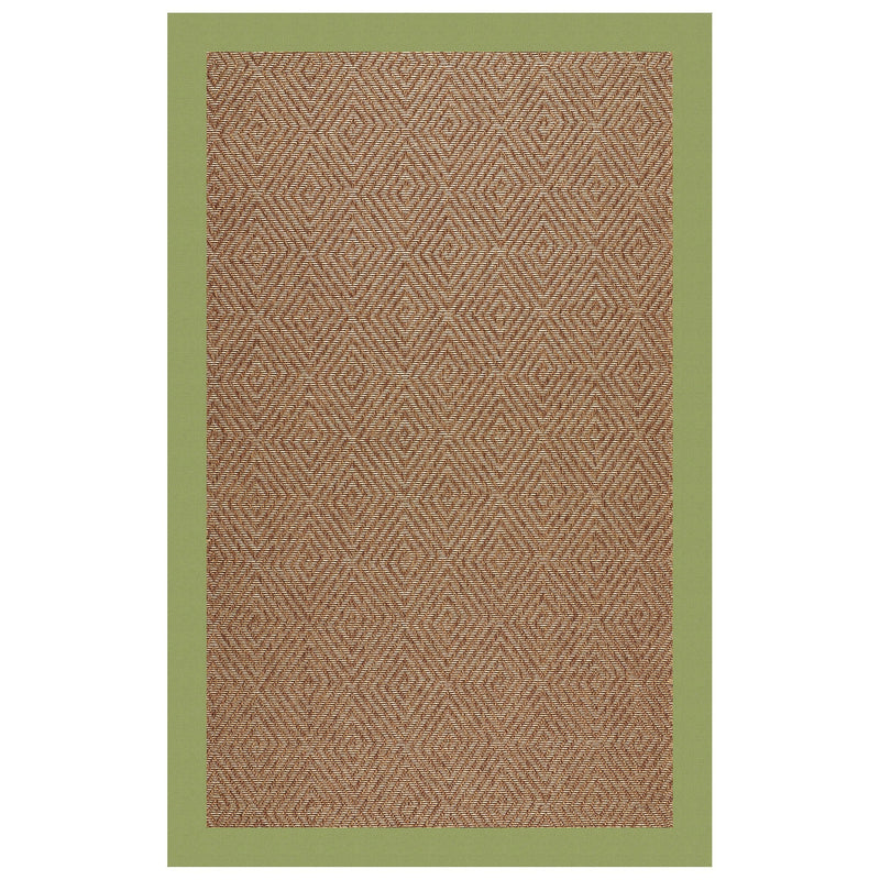 Islamorada-Diamond Canvas Citron Indoor/Outdoor Bordere Rectangle image