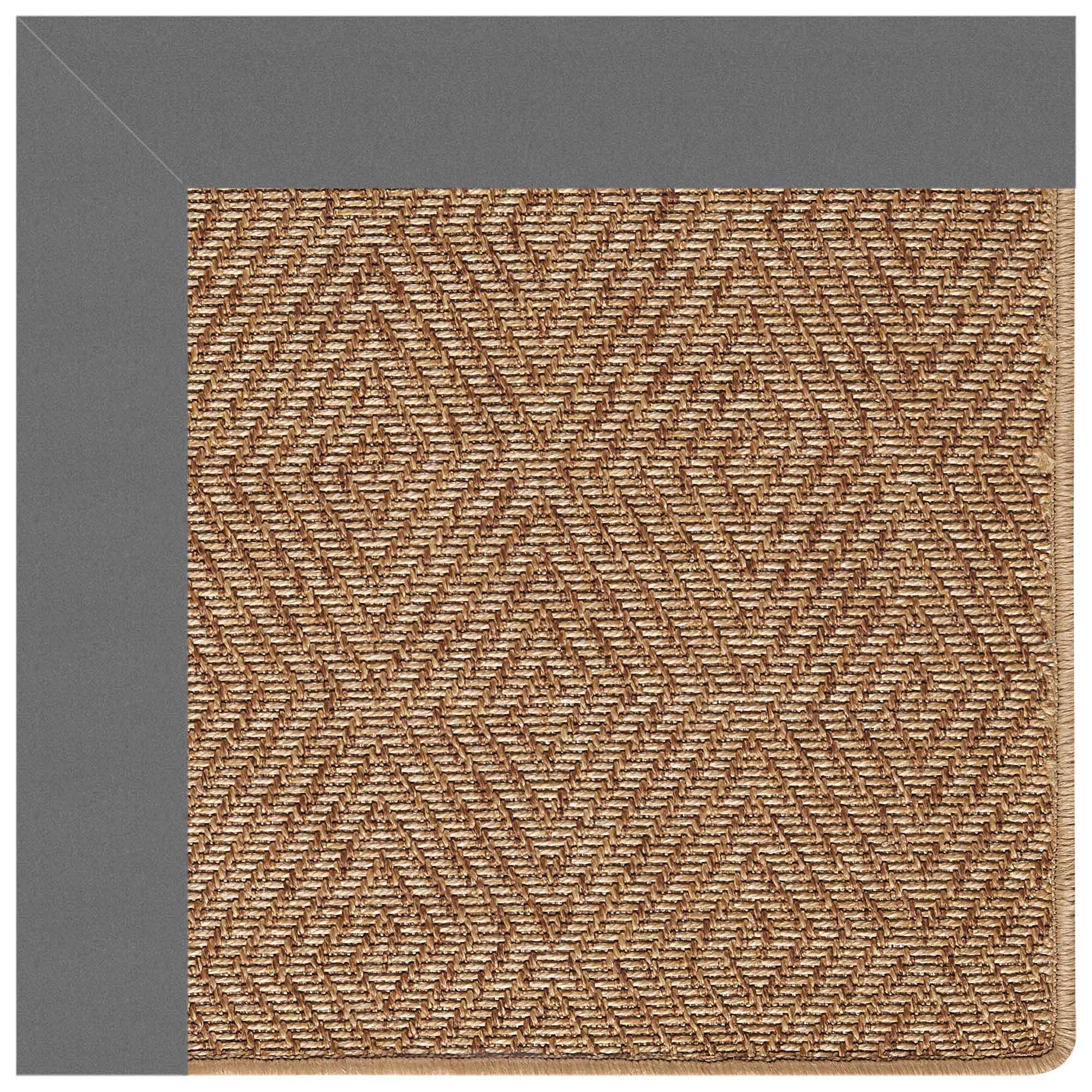 Islamorada-Diamond Canvas Charcoal Indoor/Outdoor Bordere Rectangle image