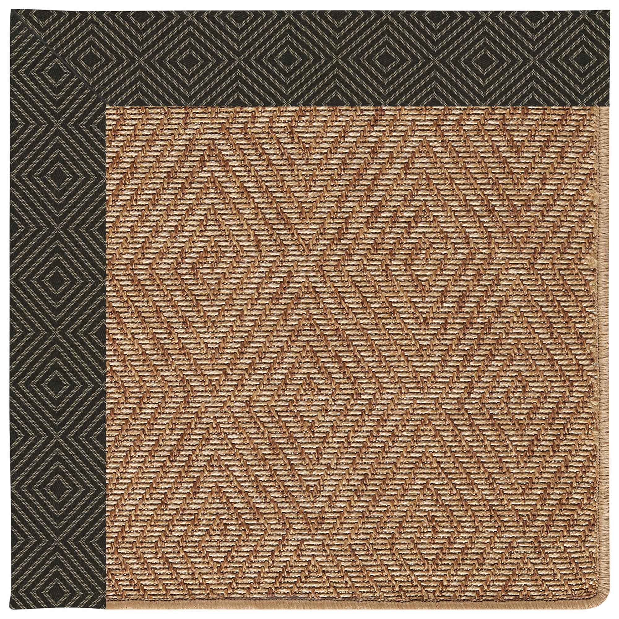 Islamorada-Diamond Fortuna Lava Indoor/Outdoor Bordere Rectangle image