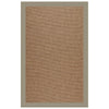 Islamorada-Diamond Canvas Taupe Indoor/Outdoor Bordere Rectangle image