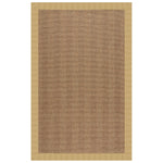 Islamorada-Herringbone Dupione Bamboo Indoor/Outdoor Bordere Rectangle image