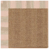 Islamorada-Herringbone Sicily Olive Indoor/Outdoor Bordere Rectangle Corner image